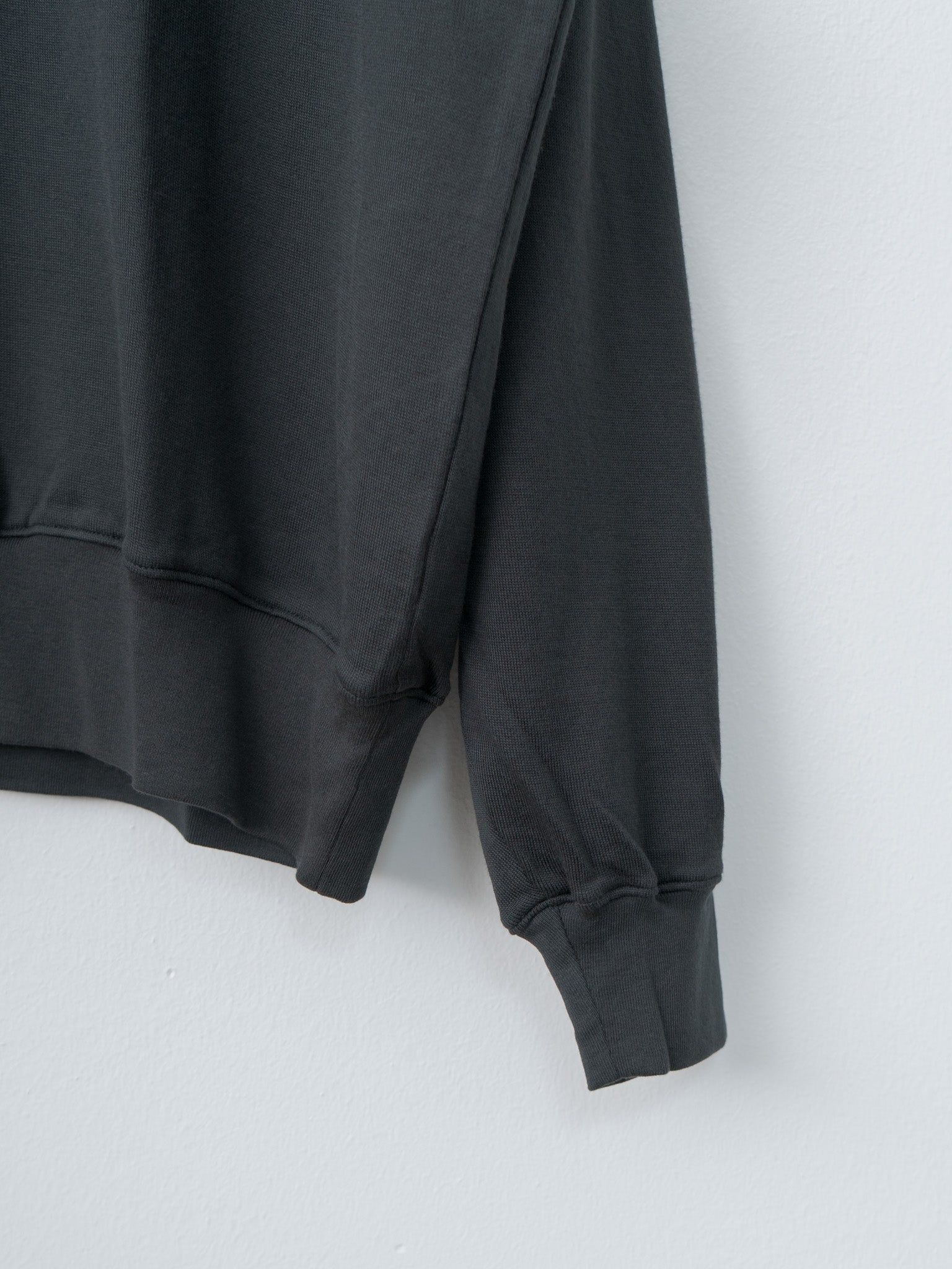 Super High Gauge Sweat P/O - Ink Black