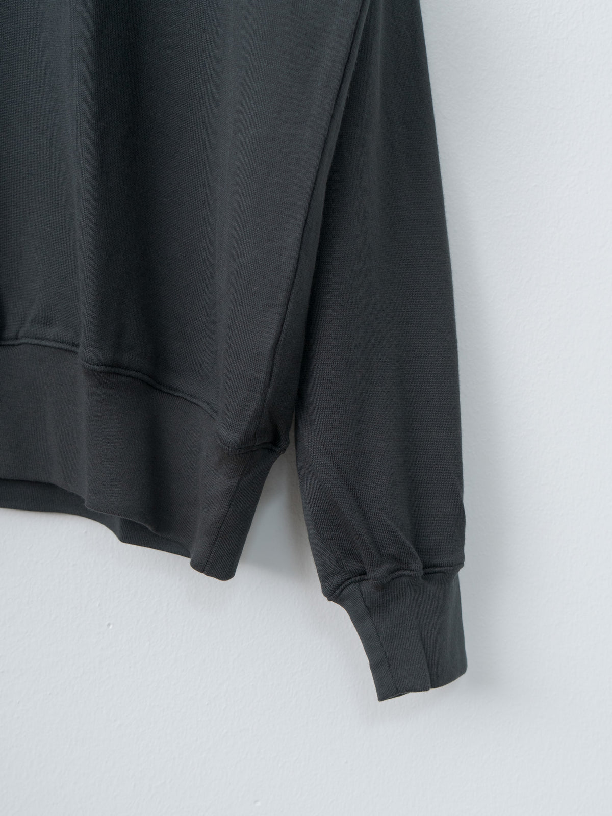 Namu Shop - Auralee Super High Gauge Sweat P/O - Ink Black