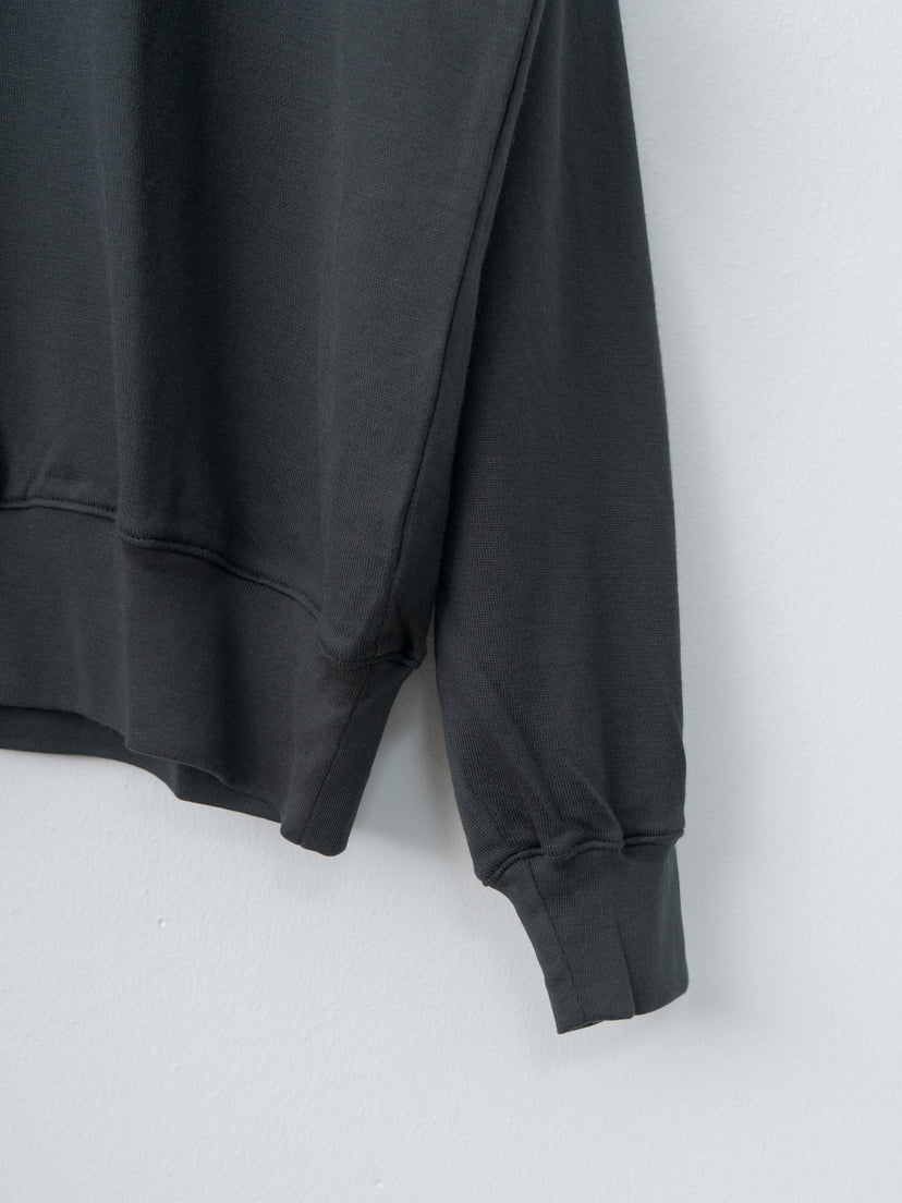 Namu Shop - Auralee Super High Gauge Sweat P/O - Ink Black