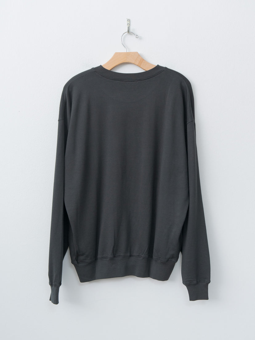 Namu Shop - Auralee Super High Gauge Sweat P/O - Ink Black