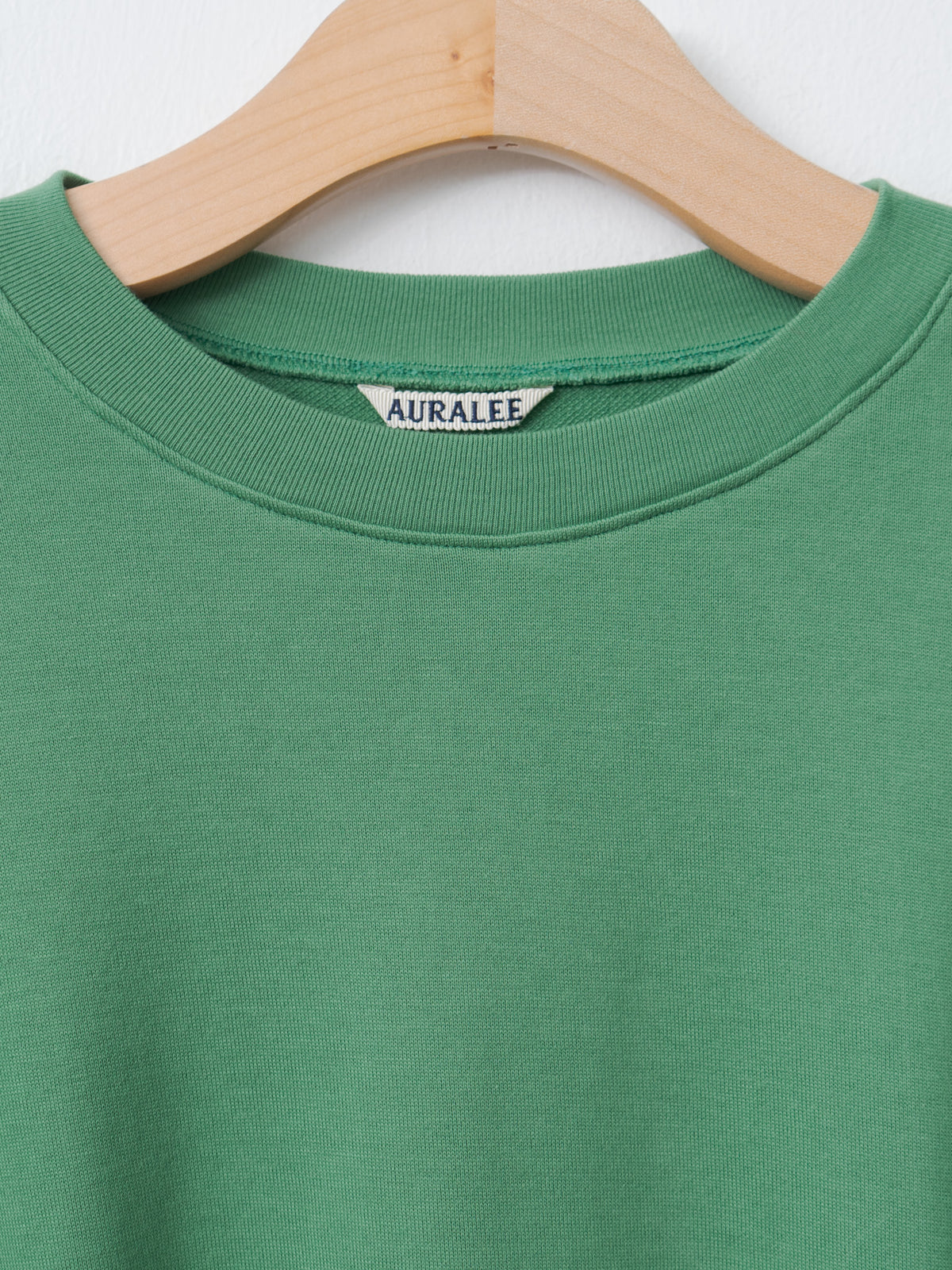 Namu Shop - Auralee Super High Gauge Sweat P/O - Green