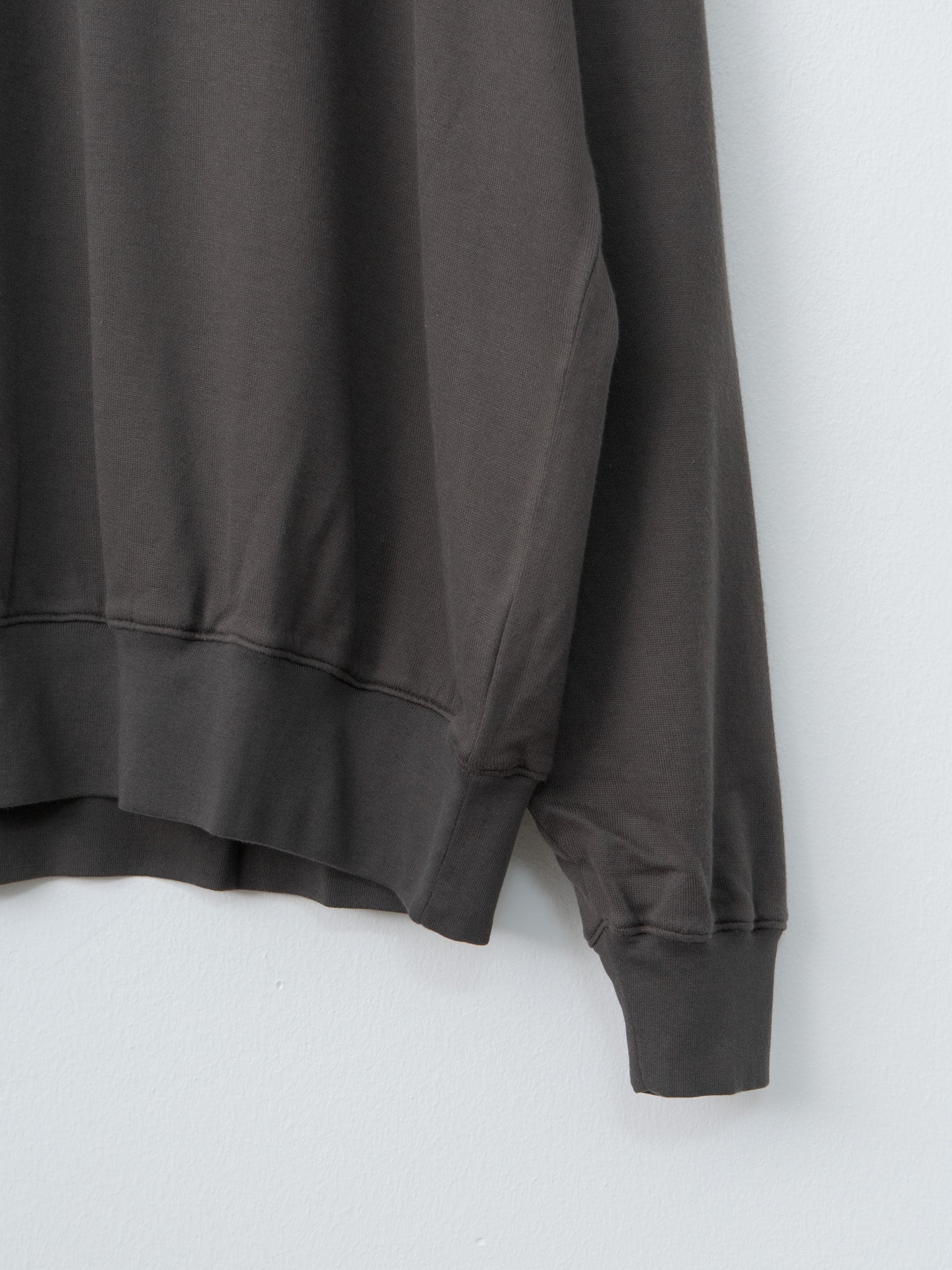 Super High Gauge Sweat P/O - Dark Brown