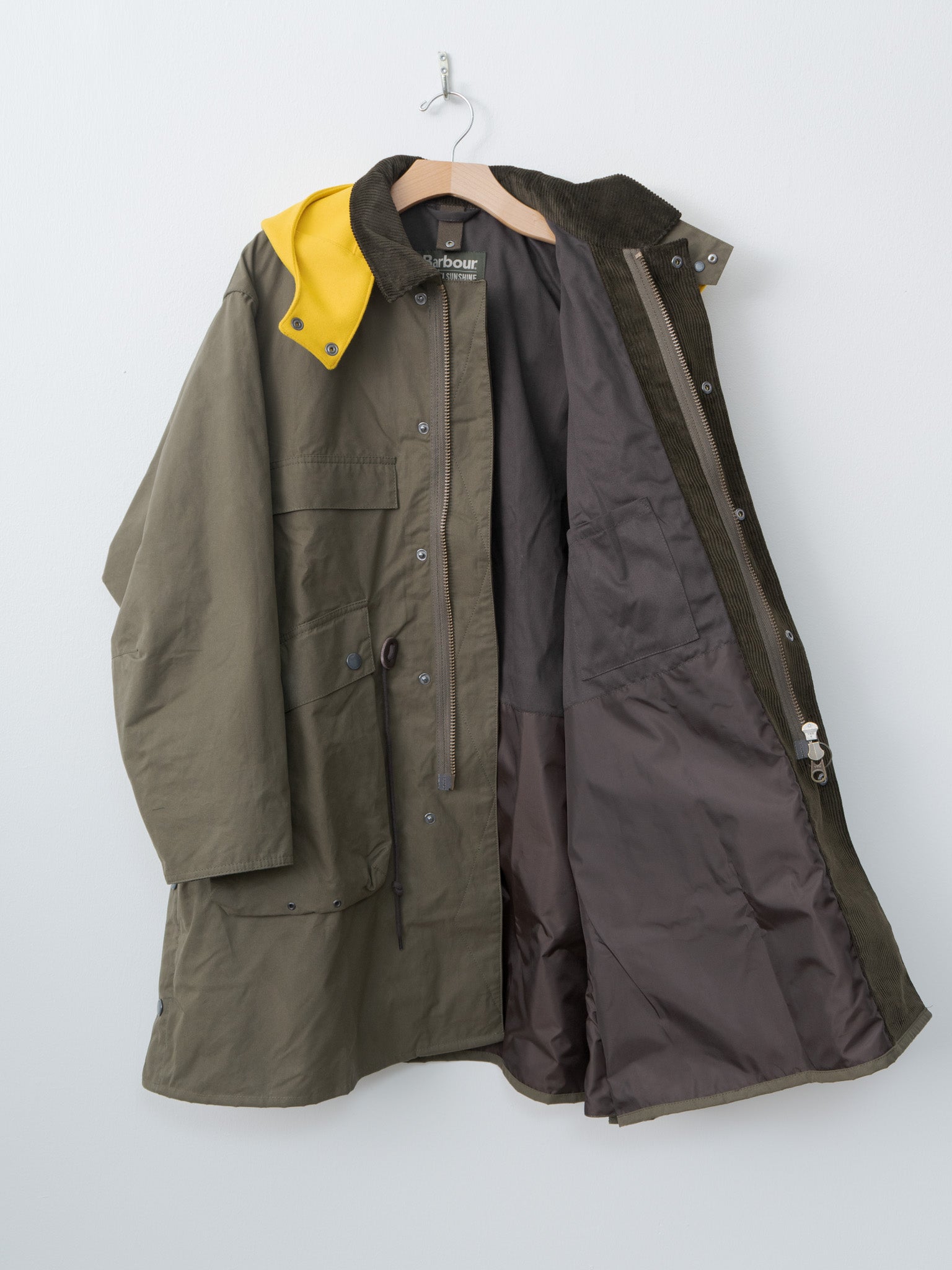 Barbour x KS Bedale Casual Field Coat - Khaki Brown