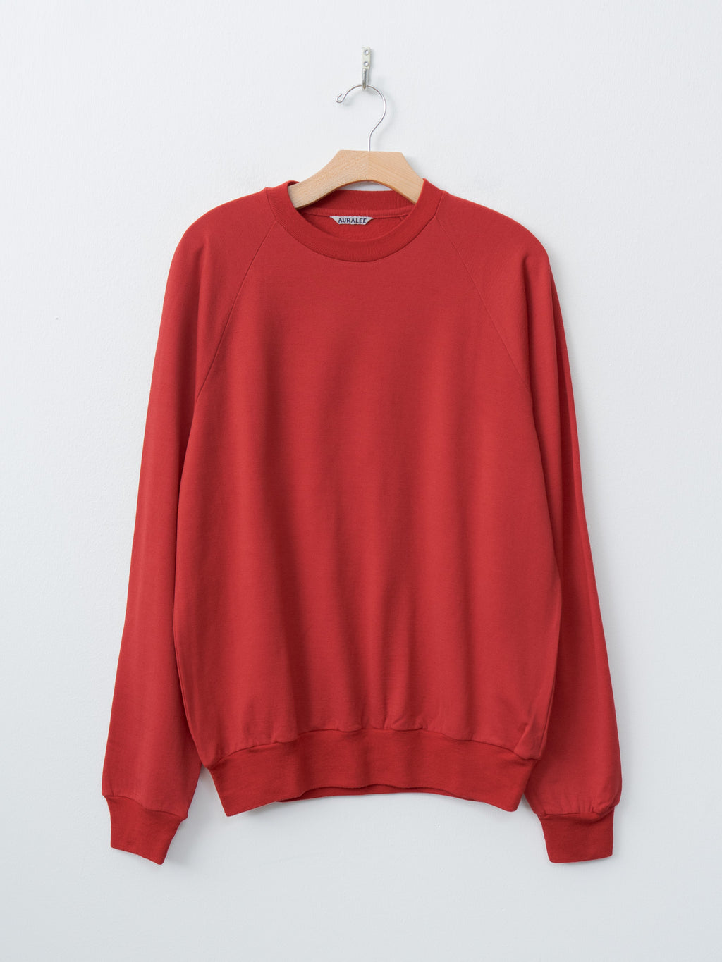 Light Wool Sweat P/O - Red