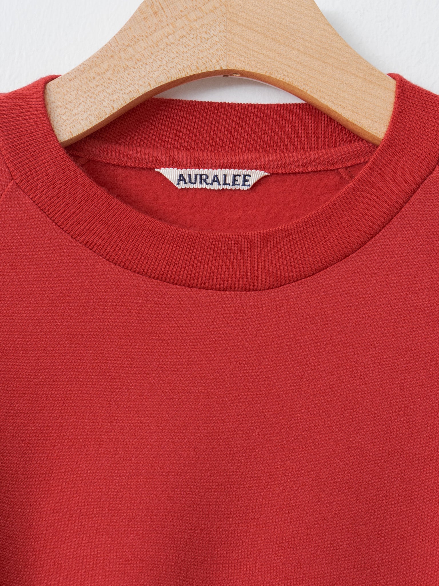Light Wool Sweat P/O - Red