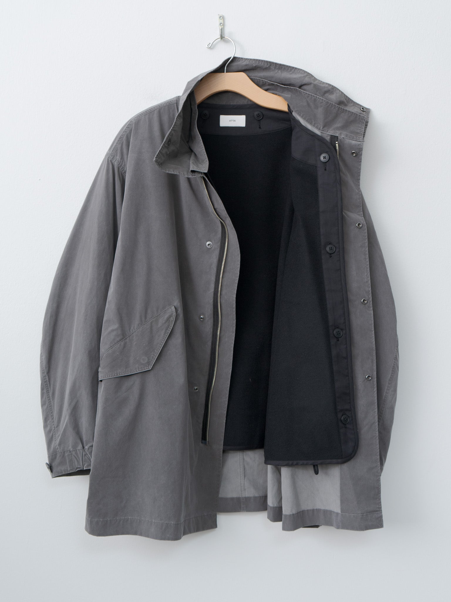 Pigment Air Weather Short Mods Coat - Sumi