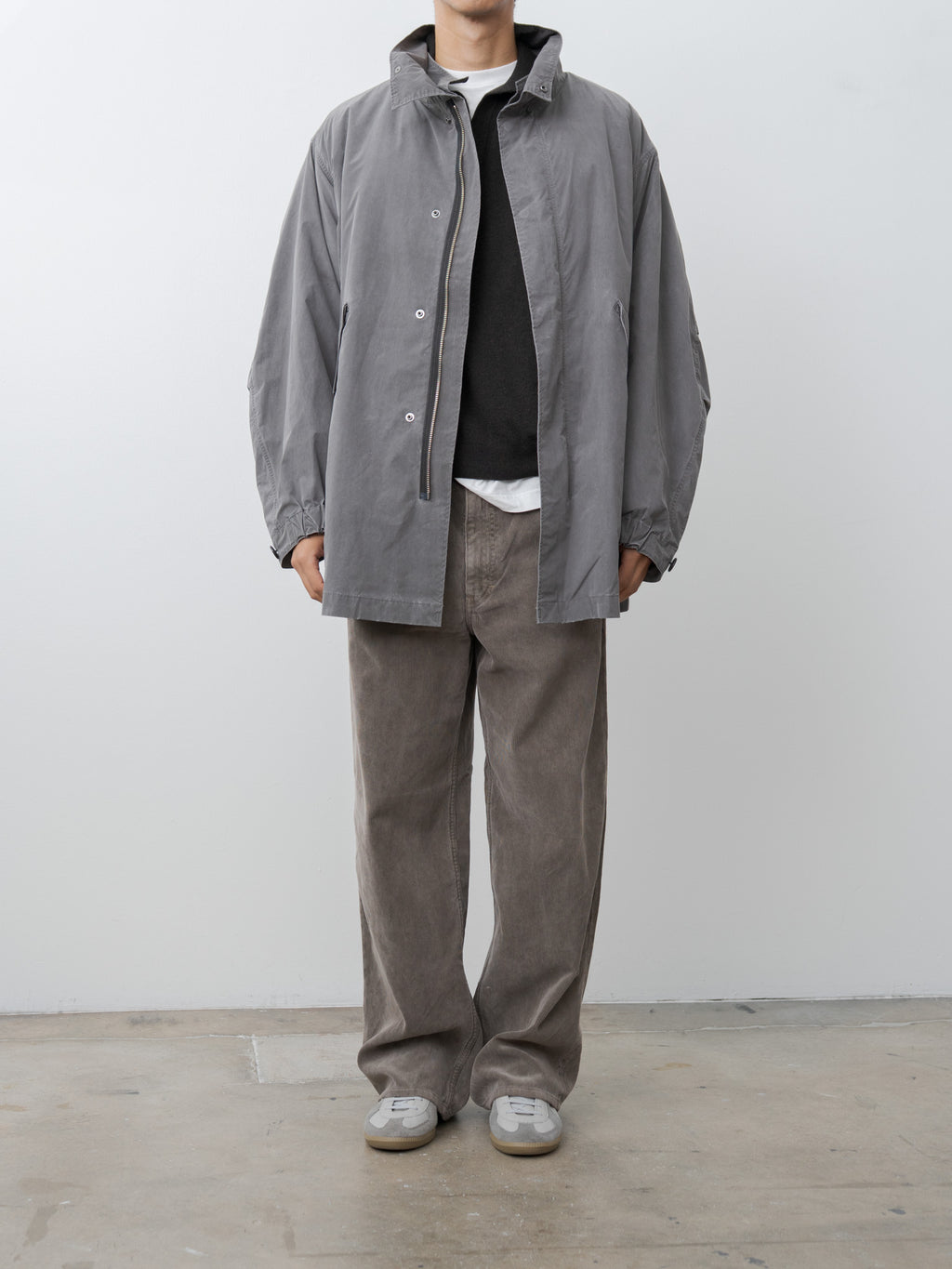 Pigment Air Weather Short Mods Coat - Sumi