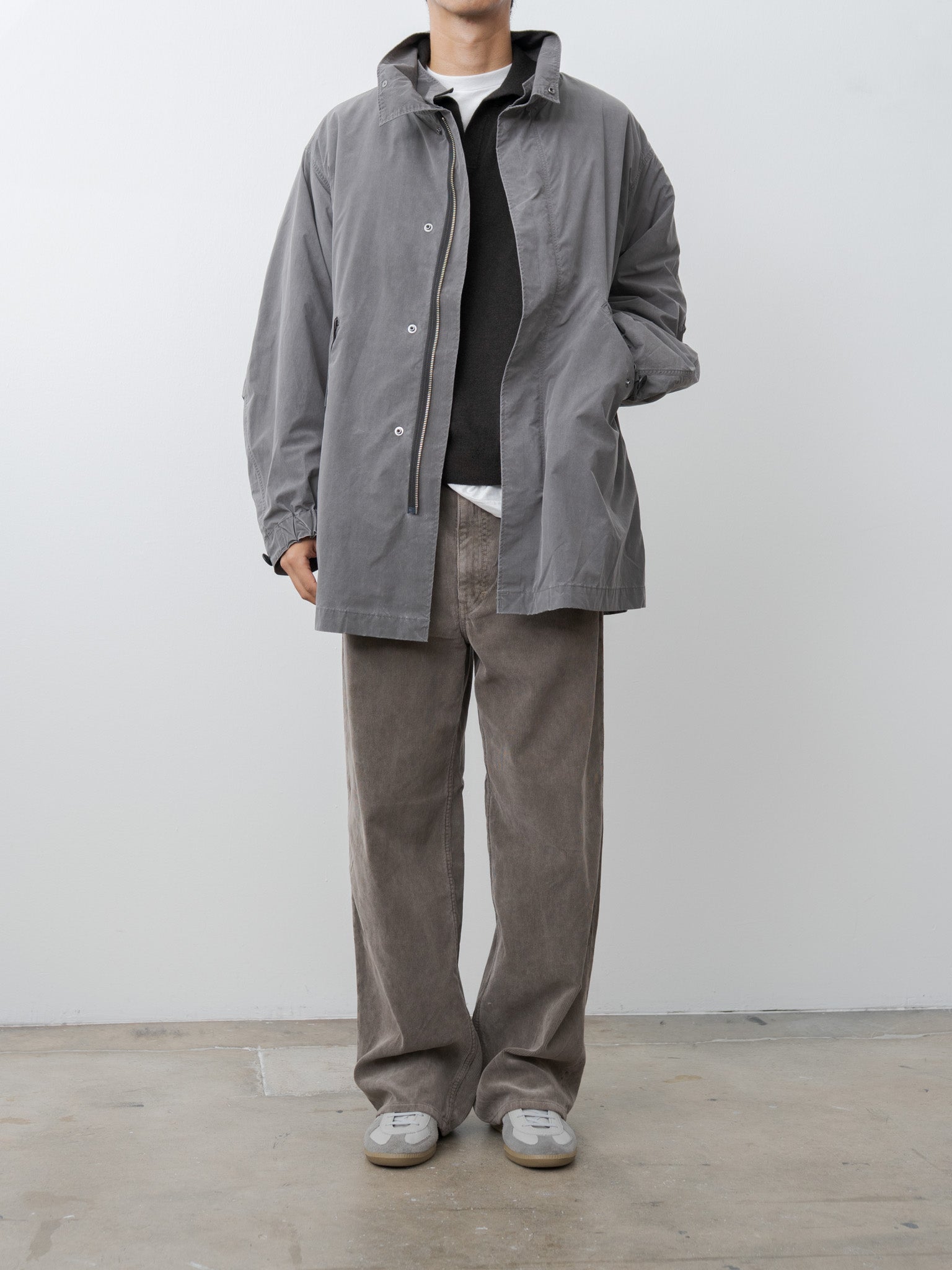 Pigment Air Weather Short Mods Coat - Sumi