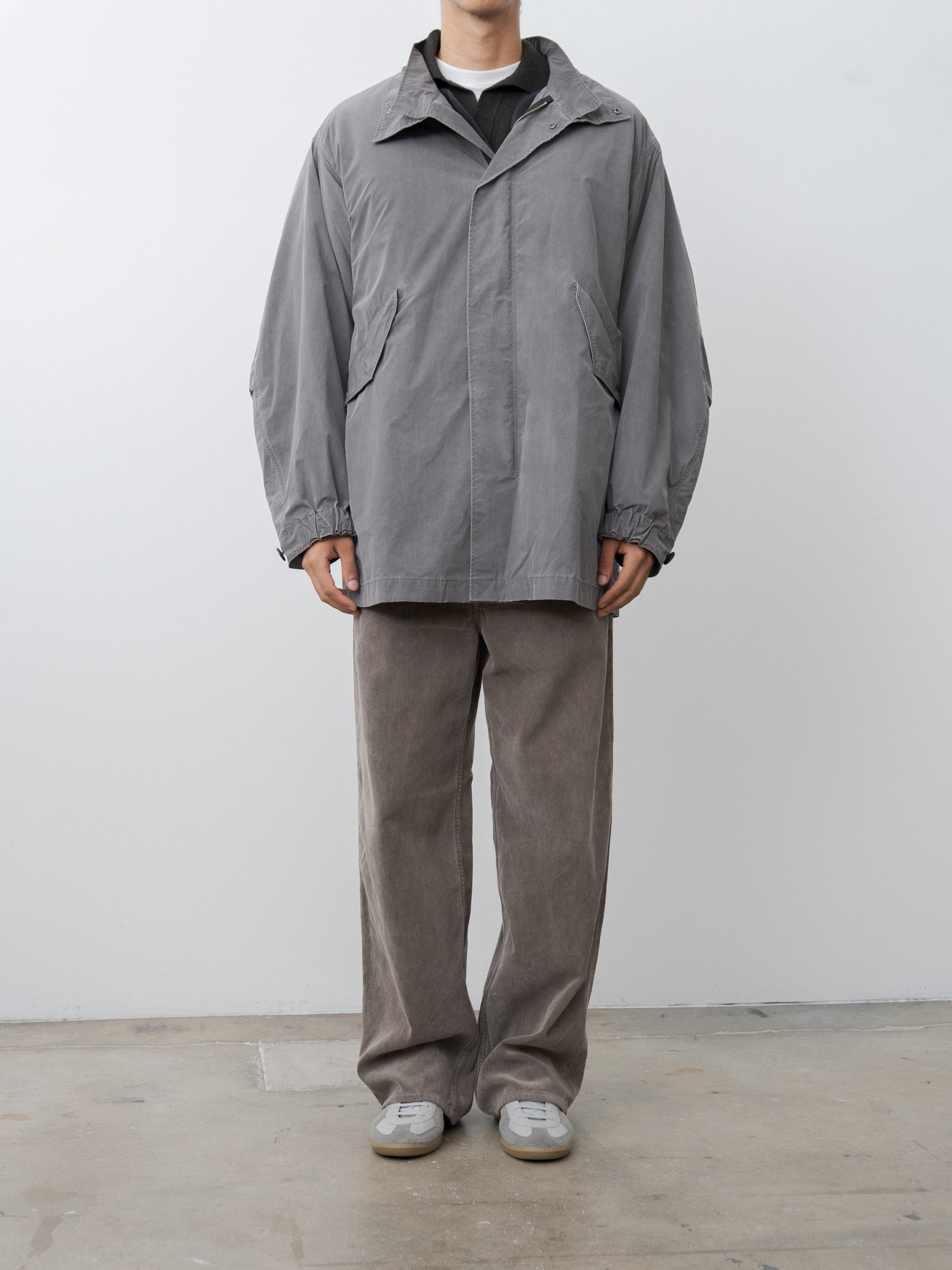 Pigment Air Weather Short Mods Coat - Sumi