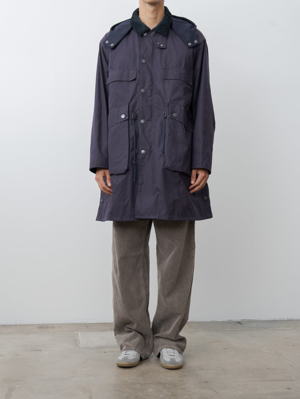 Barbour x KS Bedale Casual Field Coat - Dark Indigo
