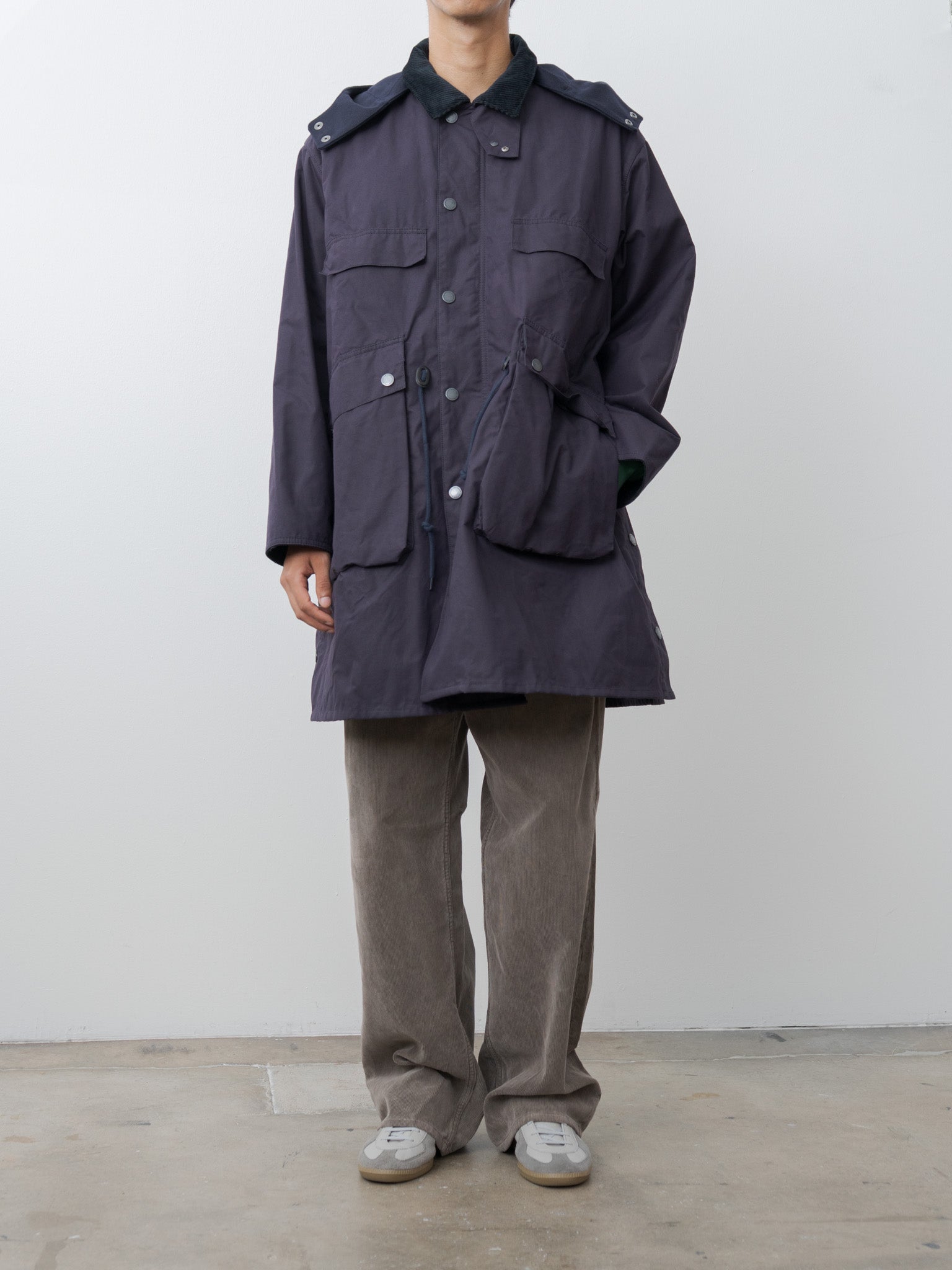Barbour x KS Bedale Casual Field Coat - Dark Indigo