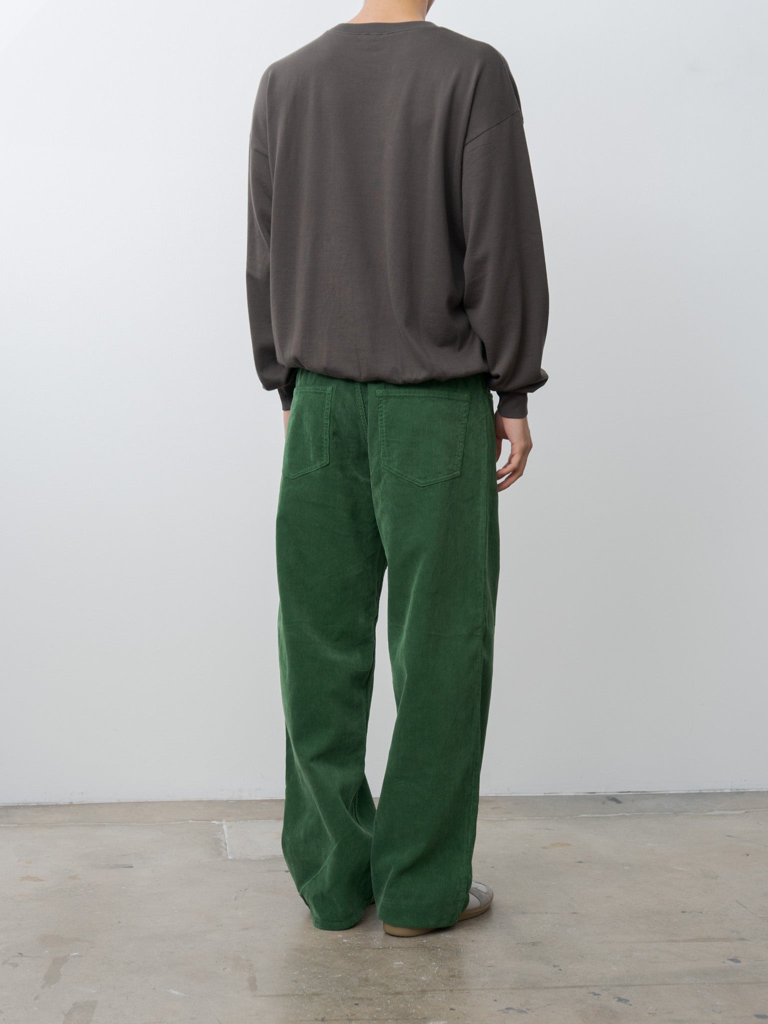 Super High Gauge Sweat P/O - Dark Brown