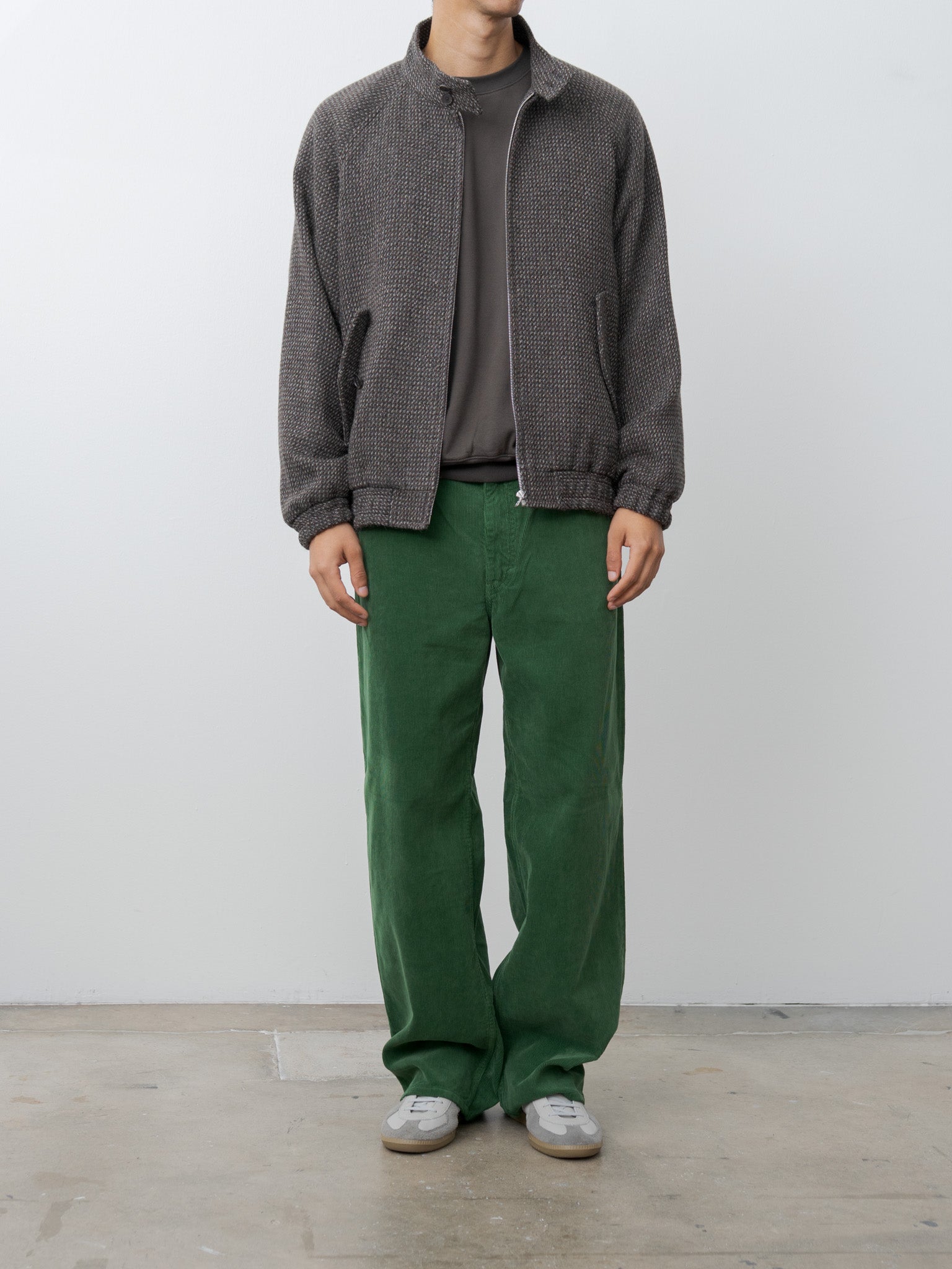Super High Gauge Sweat P/O - Dark Brown