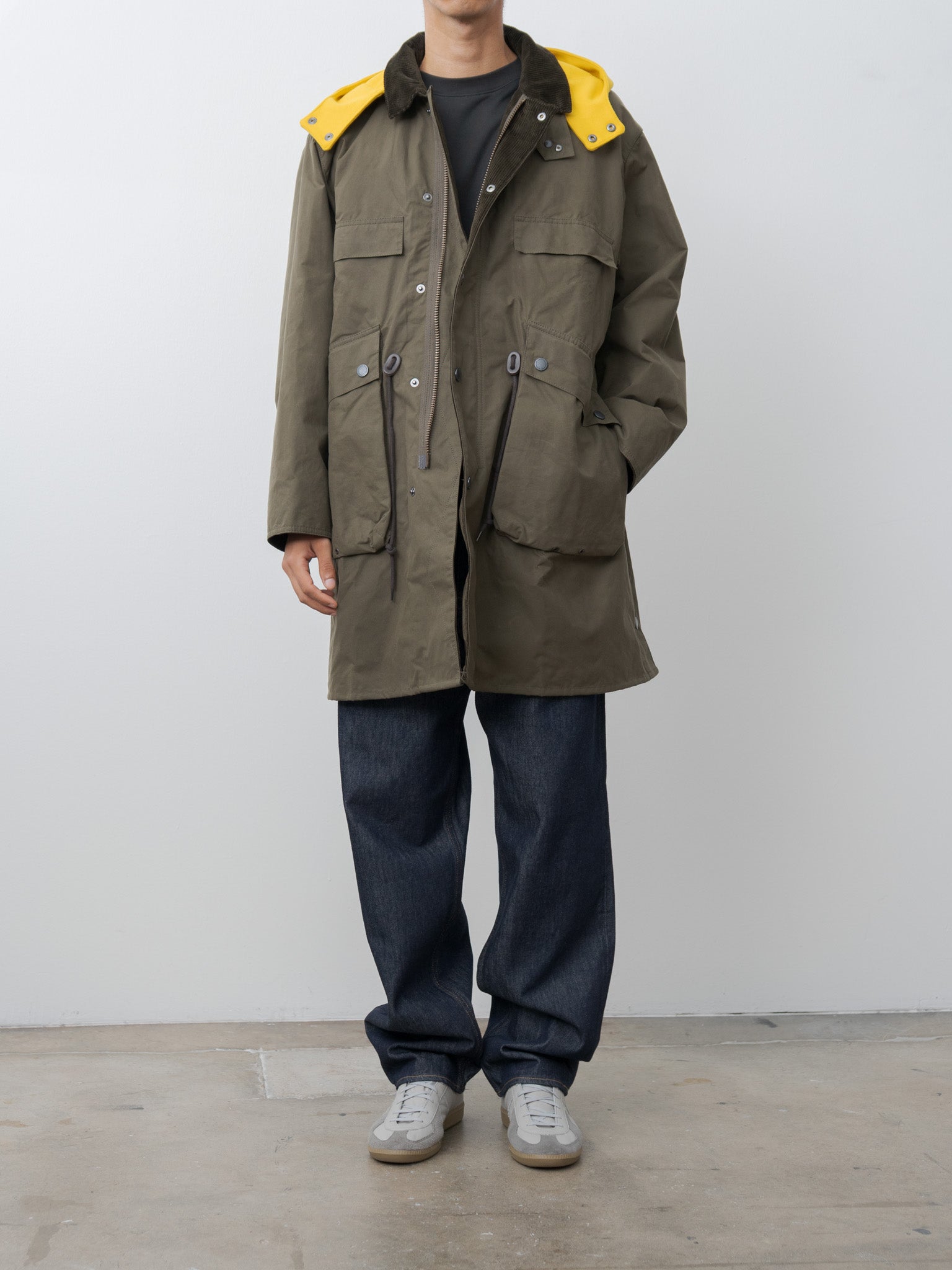 Barbour x KS Bedale Casual Field Coat - Khaki Brown