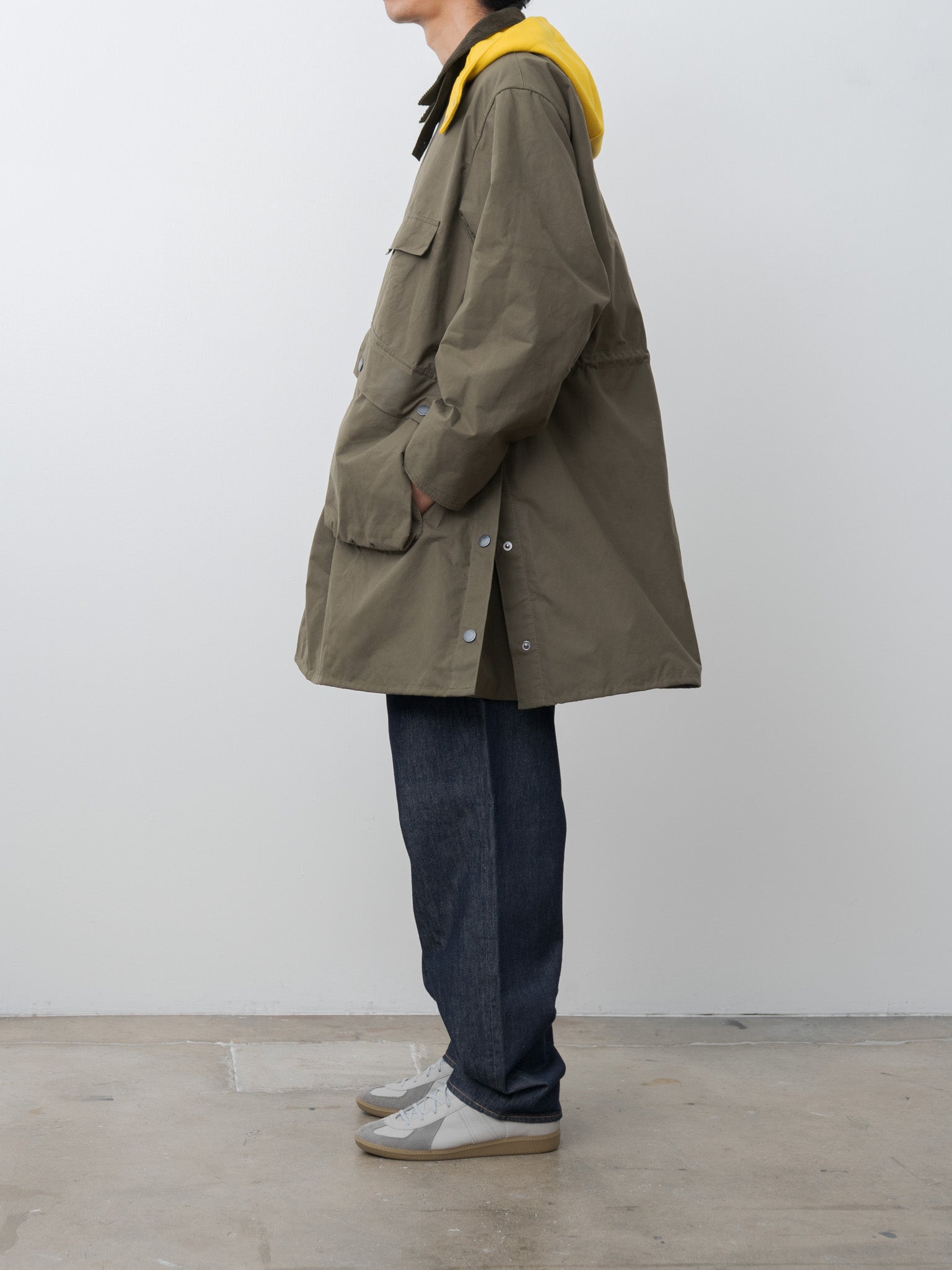 Barbour x KS Bedale Casual Field Coat - Khaki Brown