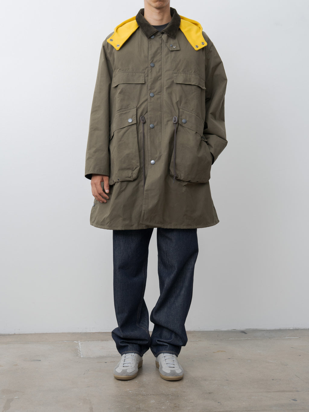 Barbour x KS Bedale Casual Field Coat - Khaki Brown