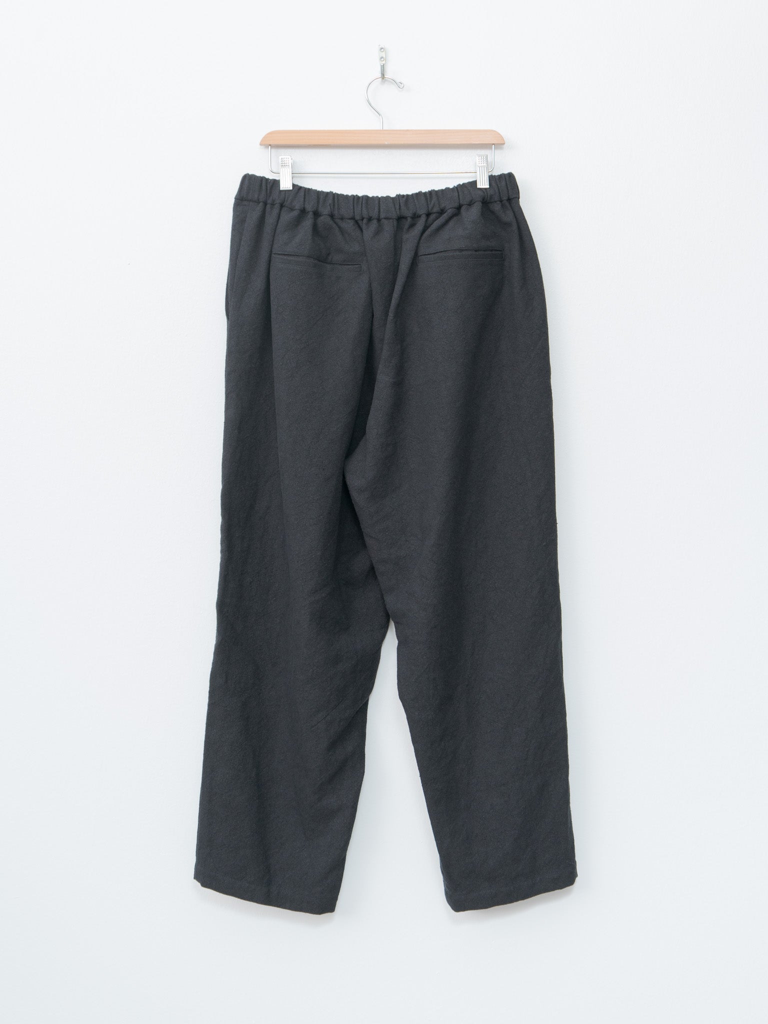 Max High Count Hemp Wide Easy Pants - Black