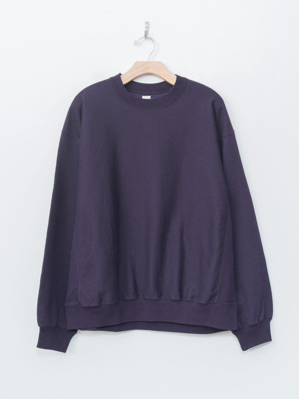 Crewneck Sweat P/O Wide - Dark Purple