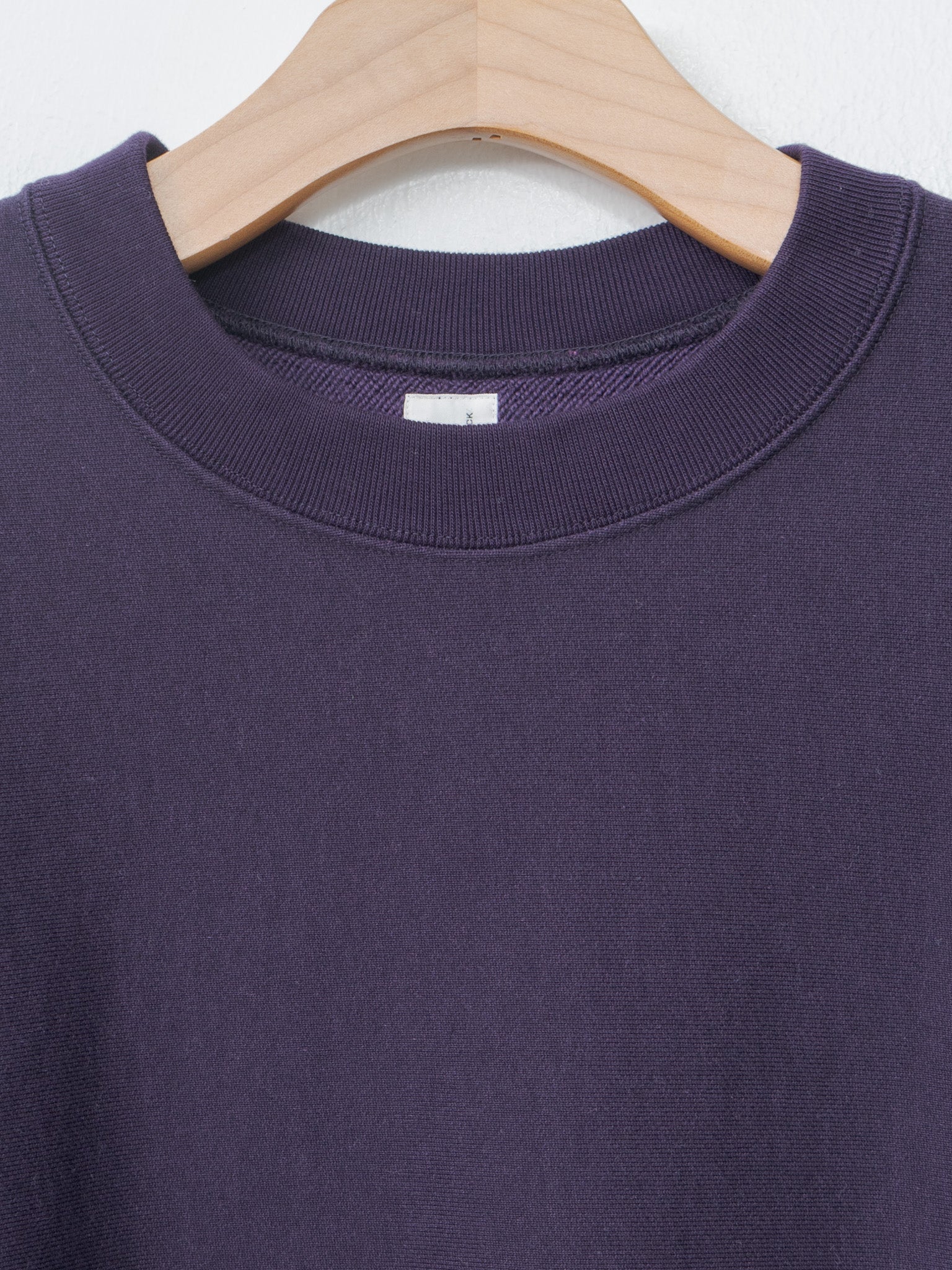 Crewneck Sweat P/O Wide - Dark Purple