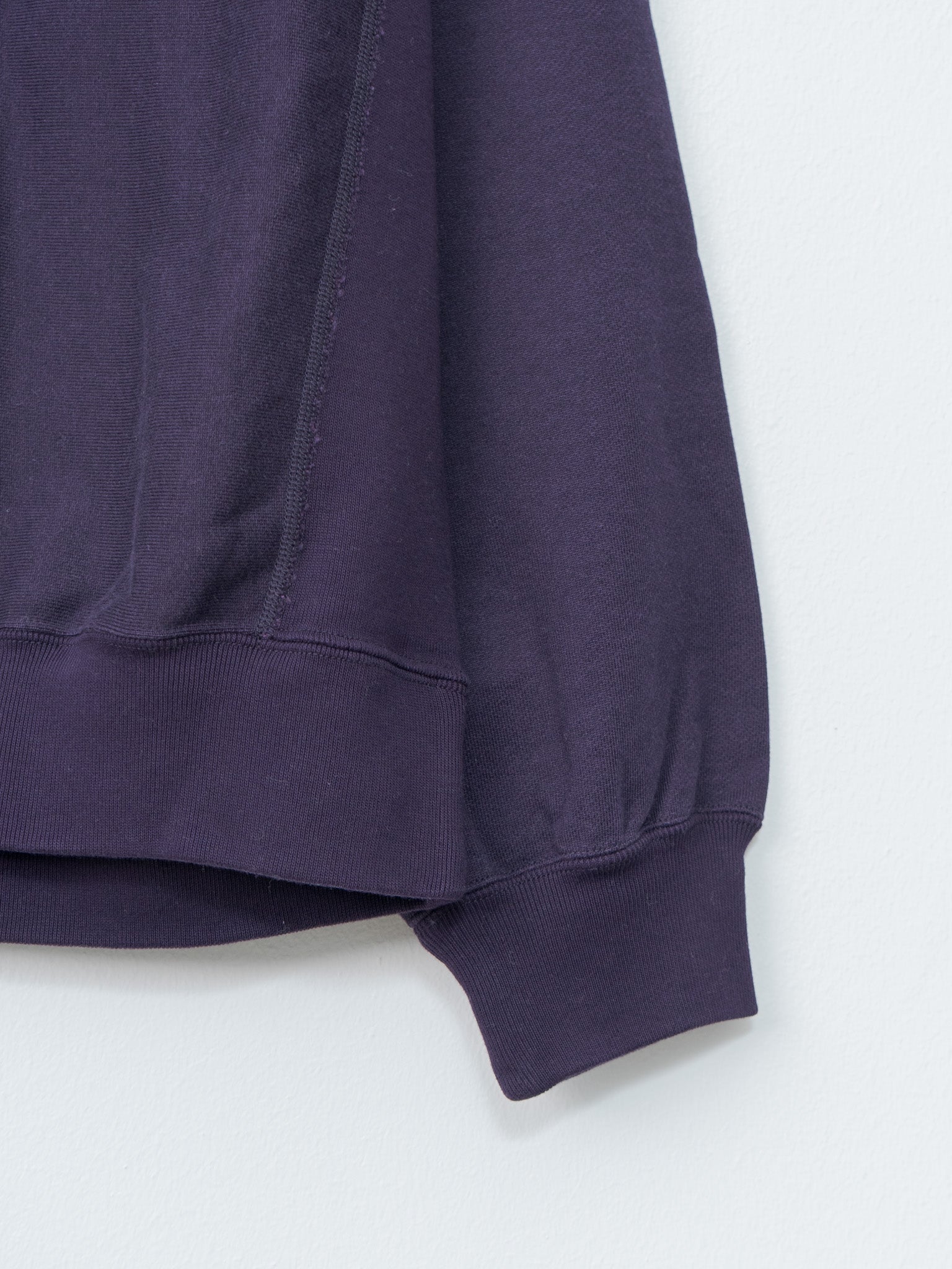 Crewneck Sweat P/O Wide - Dark Purple