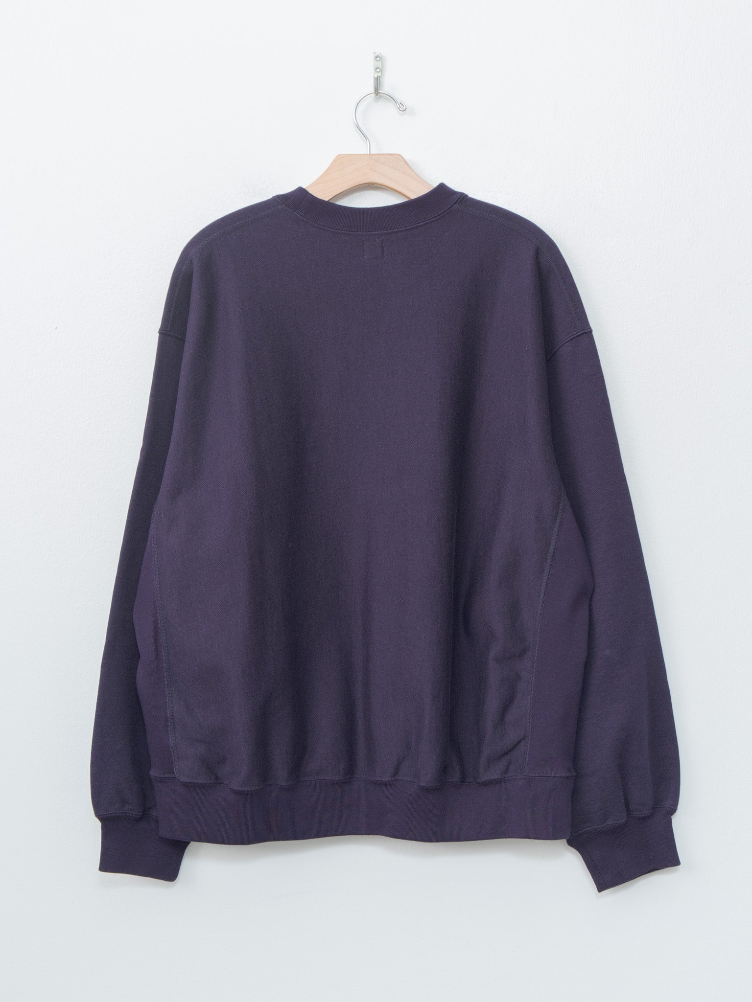 Crewneck Sweat P/O Wide - Dark Purple
