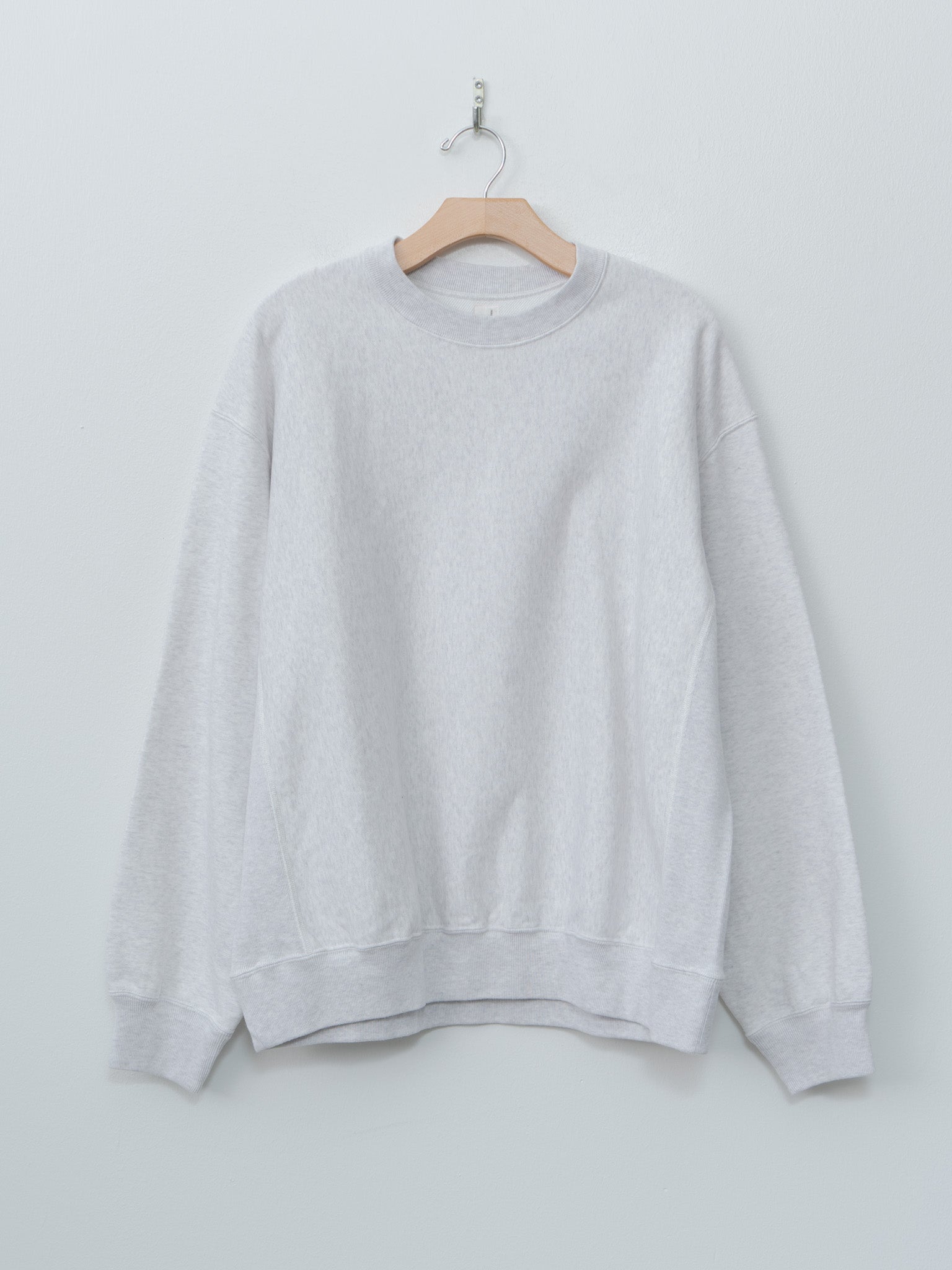 Crewneck Sweat P/O Wide - Heather White