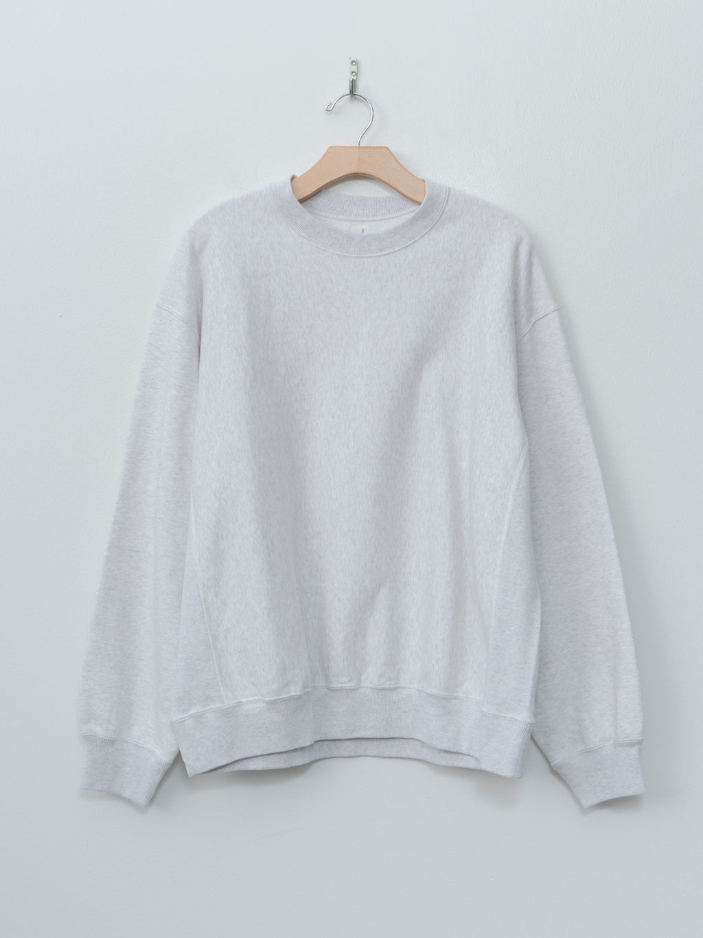 Crewneck Sweat P/O Wide - Heather White