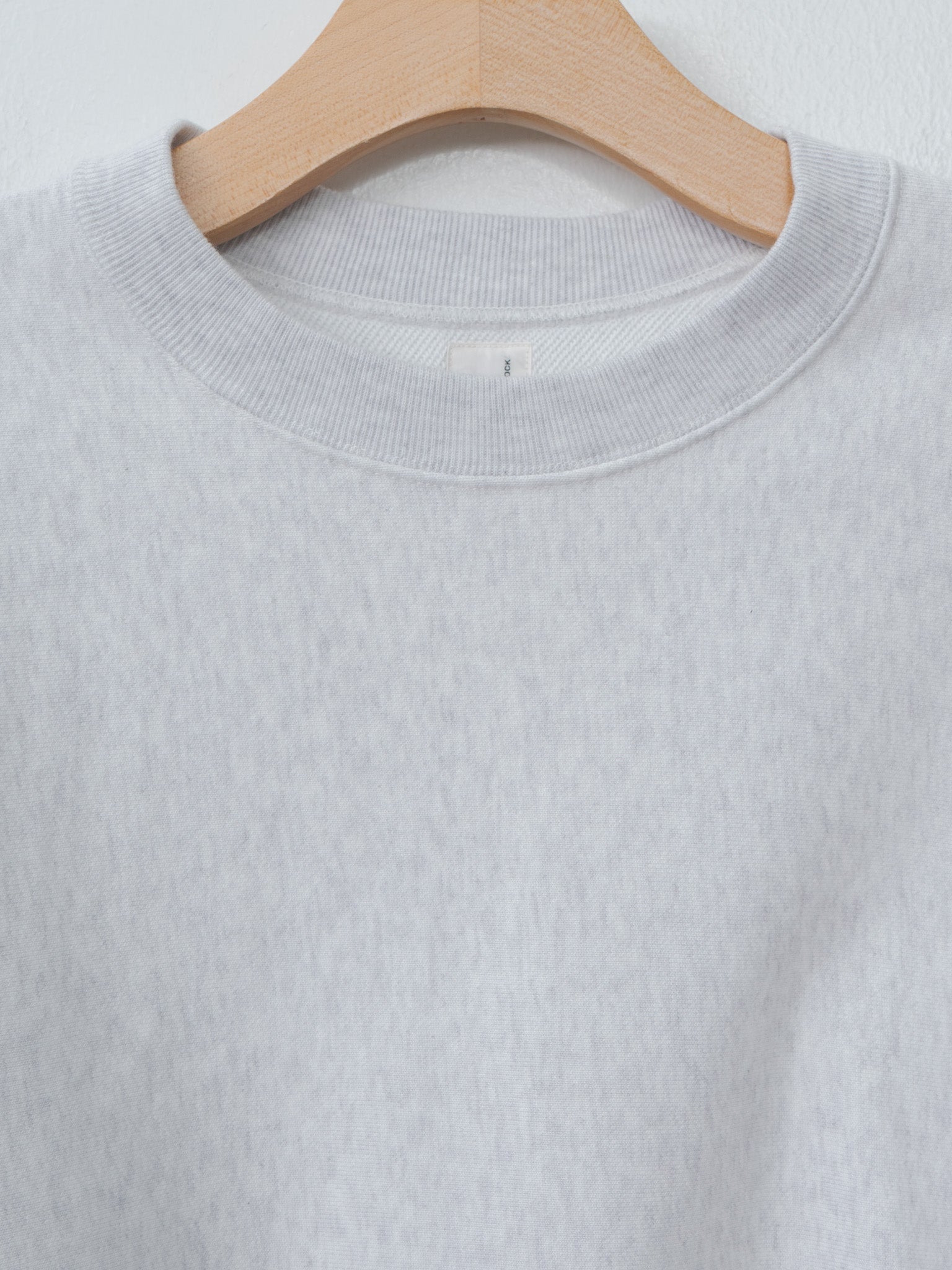 Crewneck Sweat P/O Wide - Heather White