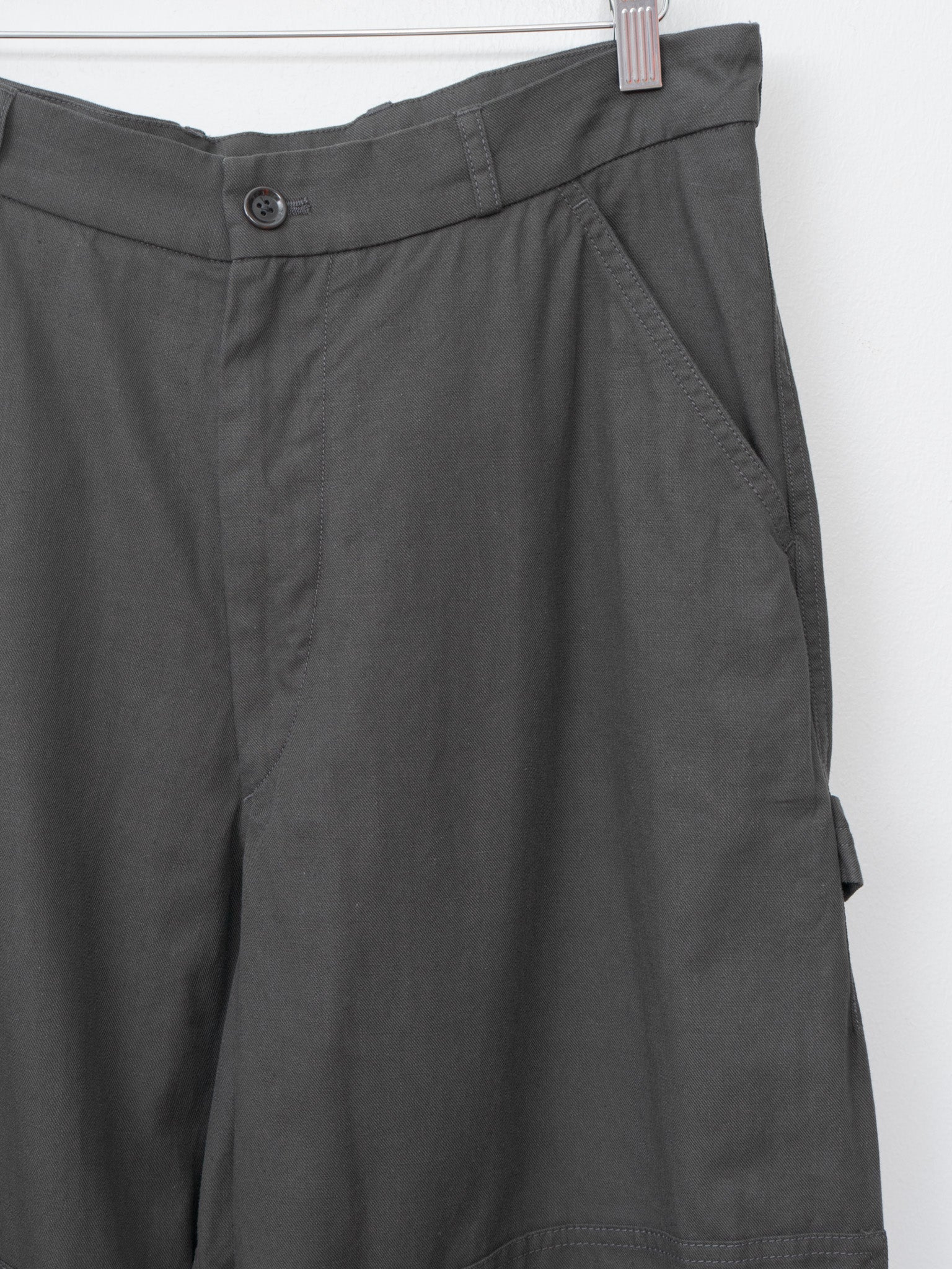 Cotton Serge Work Pants - Ink Black