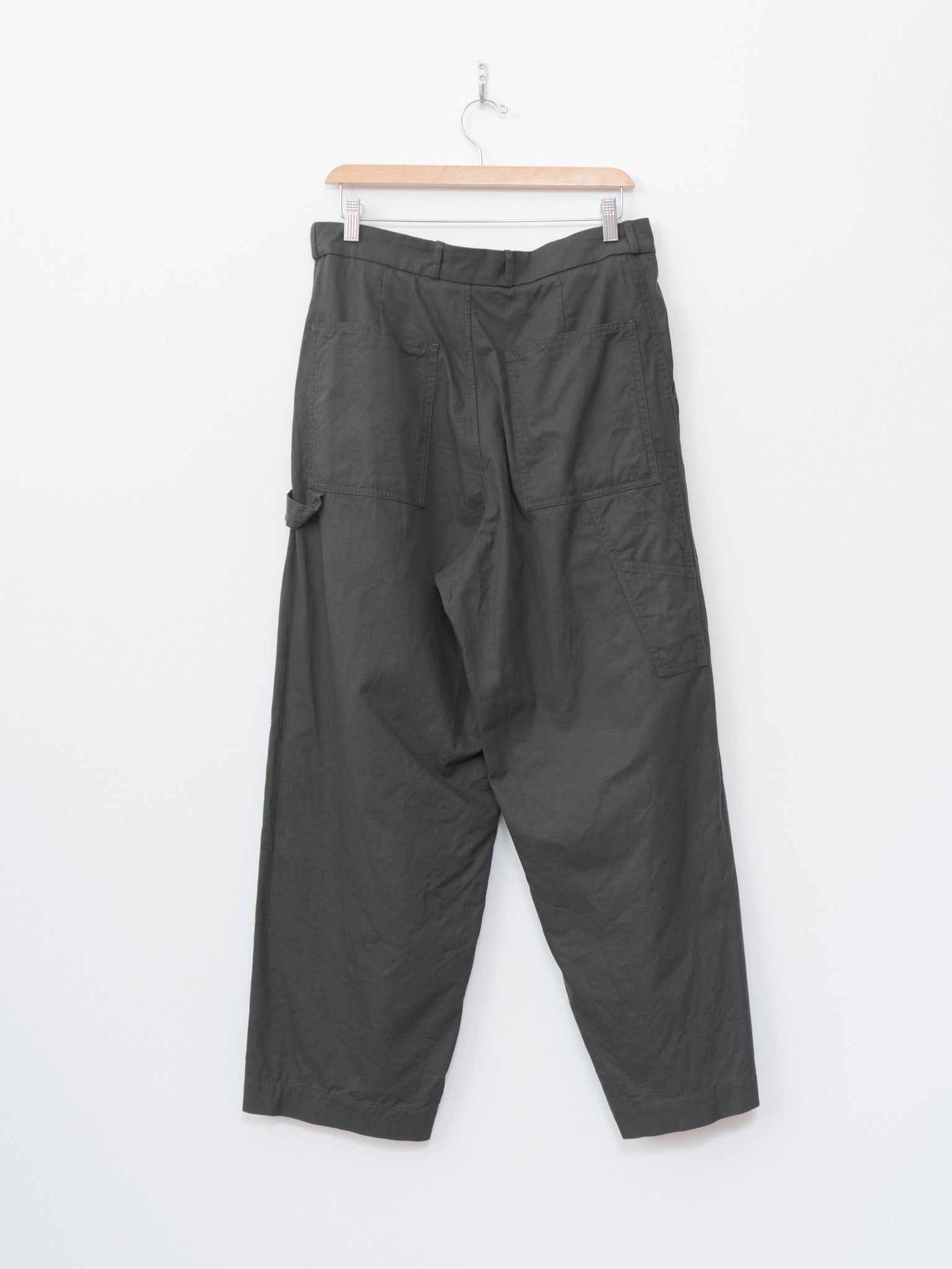 Cotton Serge Work Pants - Ink Black