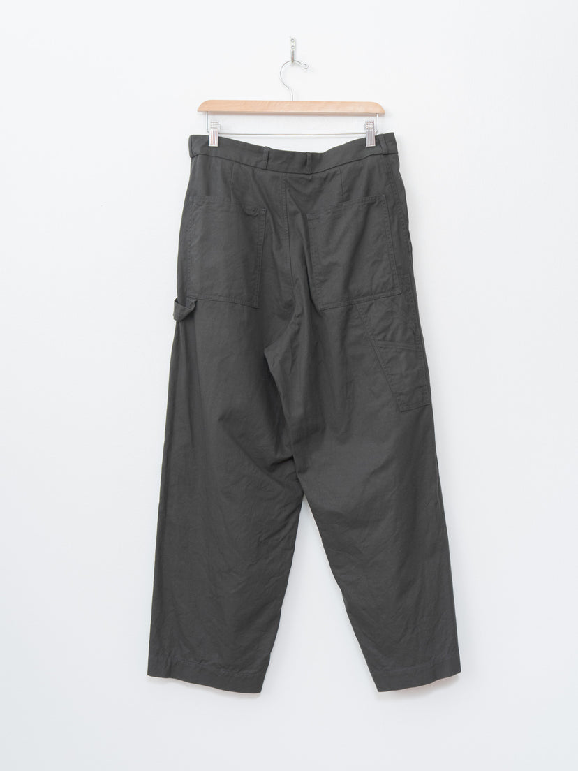 Namu Shop - Blurhms Cotton Serge Work Pants - Ink Black