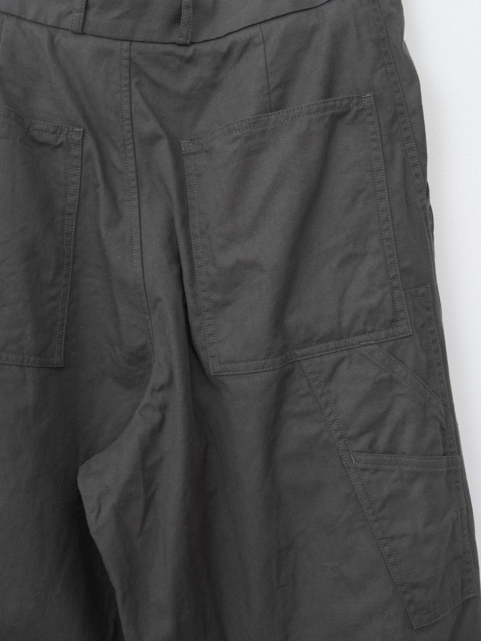 Cotton Serge Work Pants - Ink Black