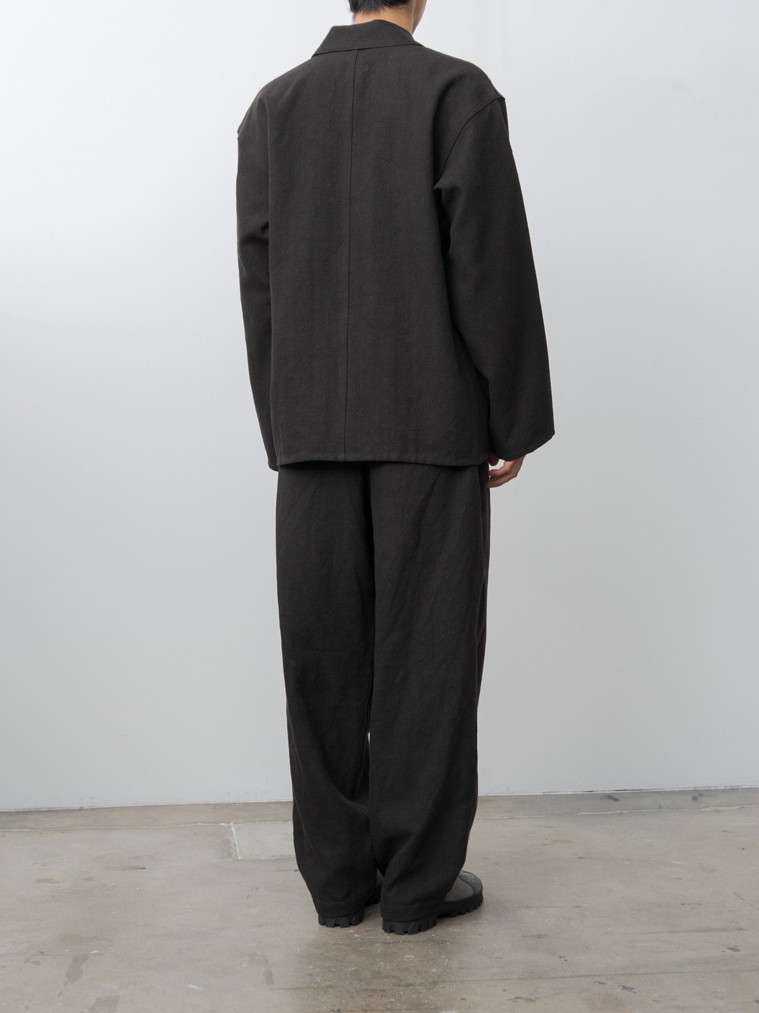 Max High Count Hemp Wide Easy Pants - Brown