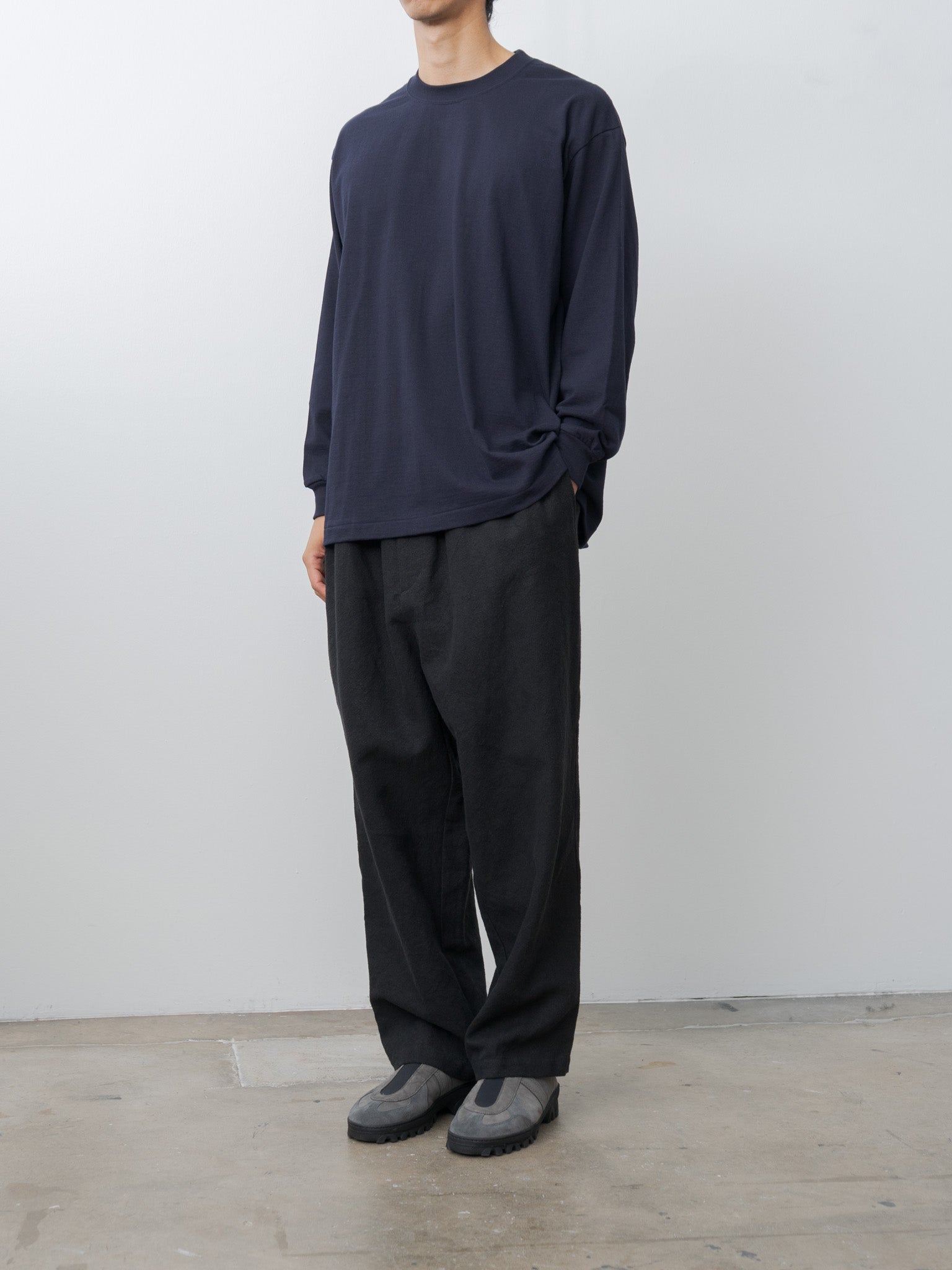 Tube L/S T-Shirt - Navy