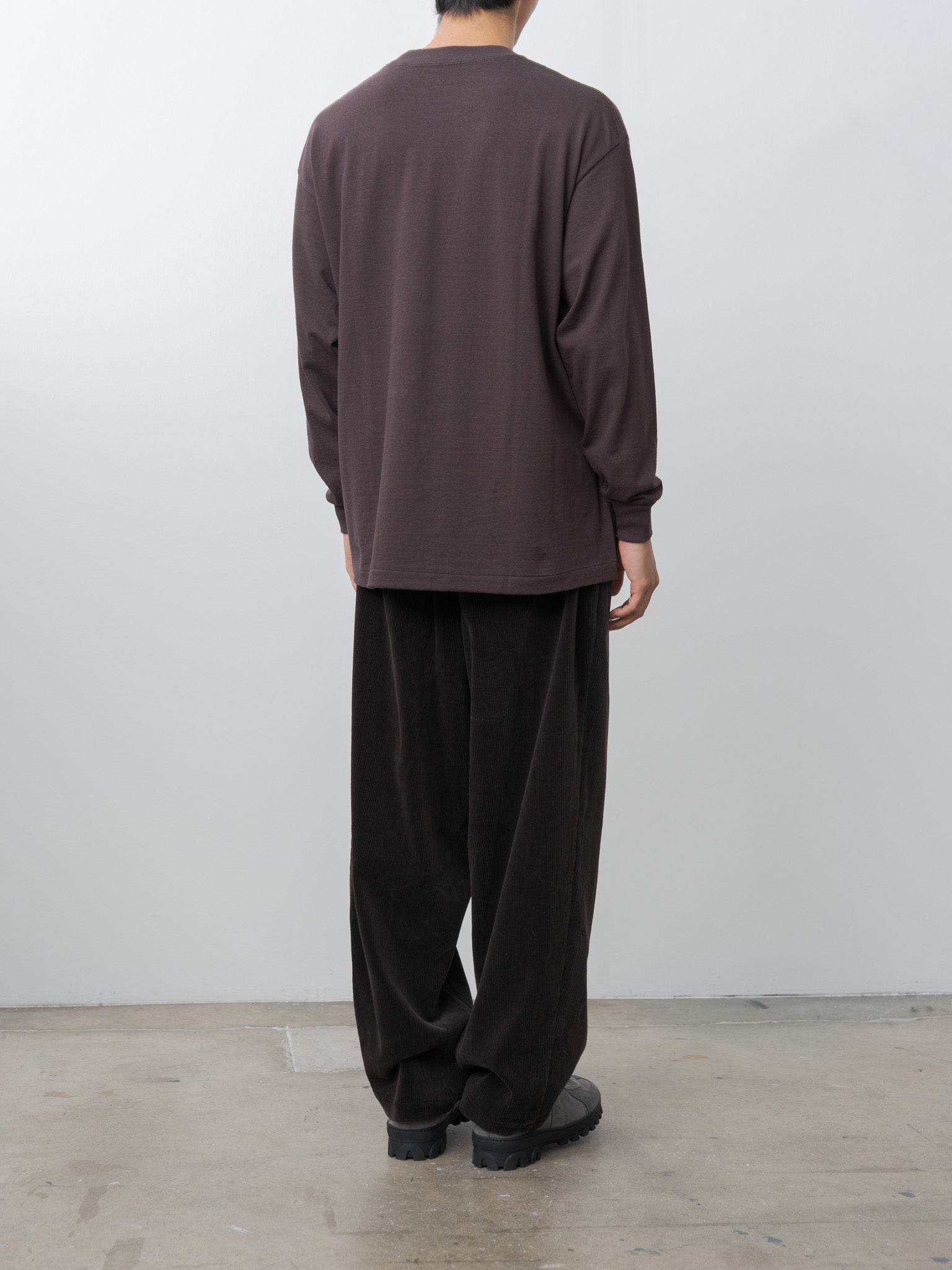 Tube L/S T-Shirt - Brown