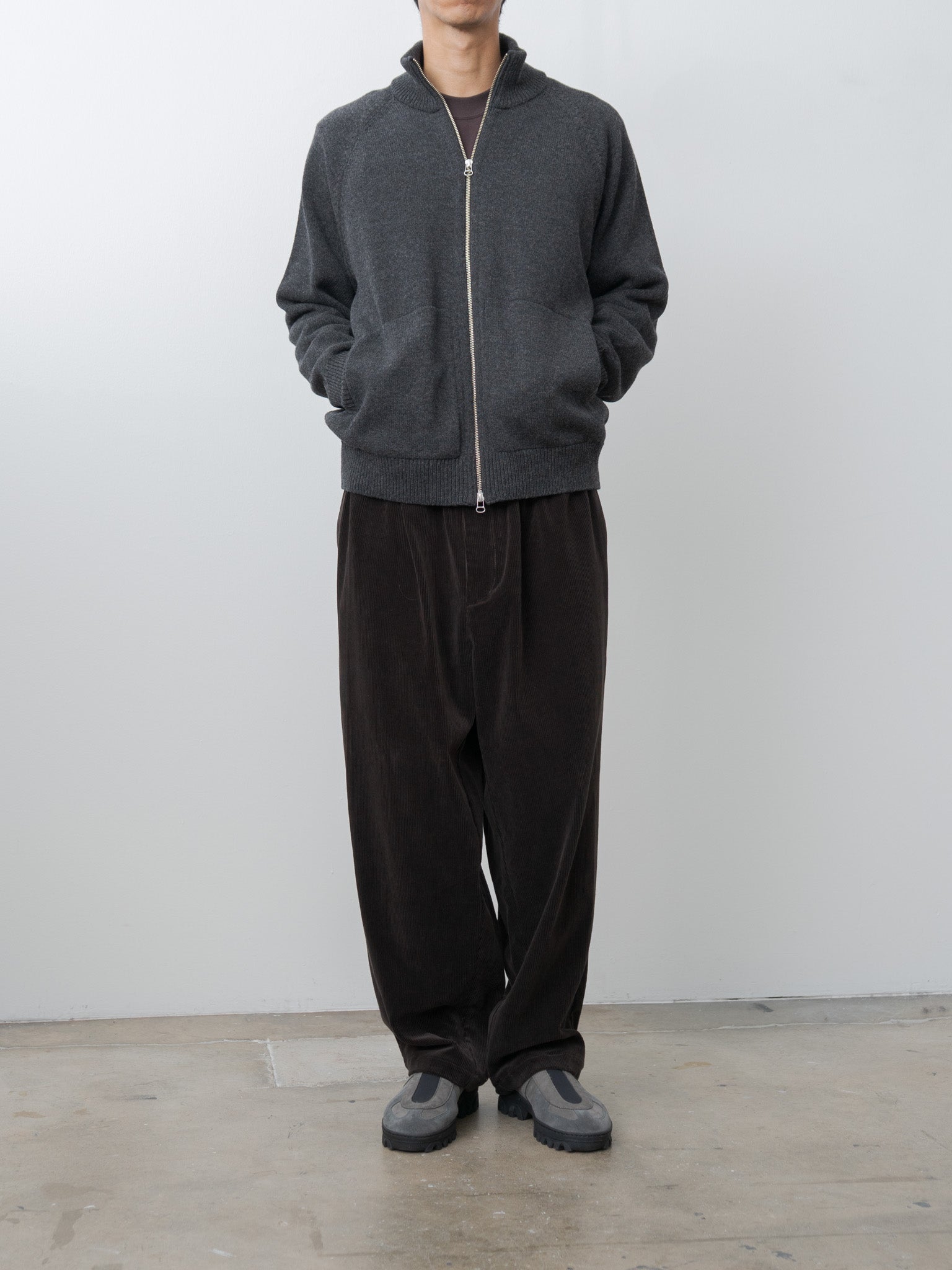 Drivers Knit - Charcoal Gray