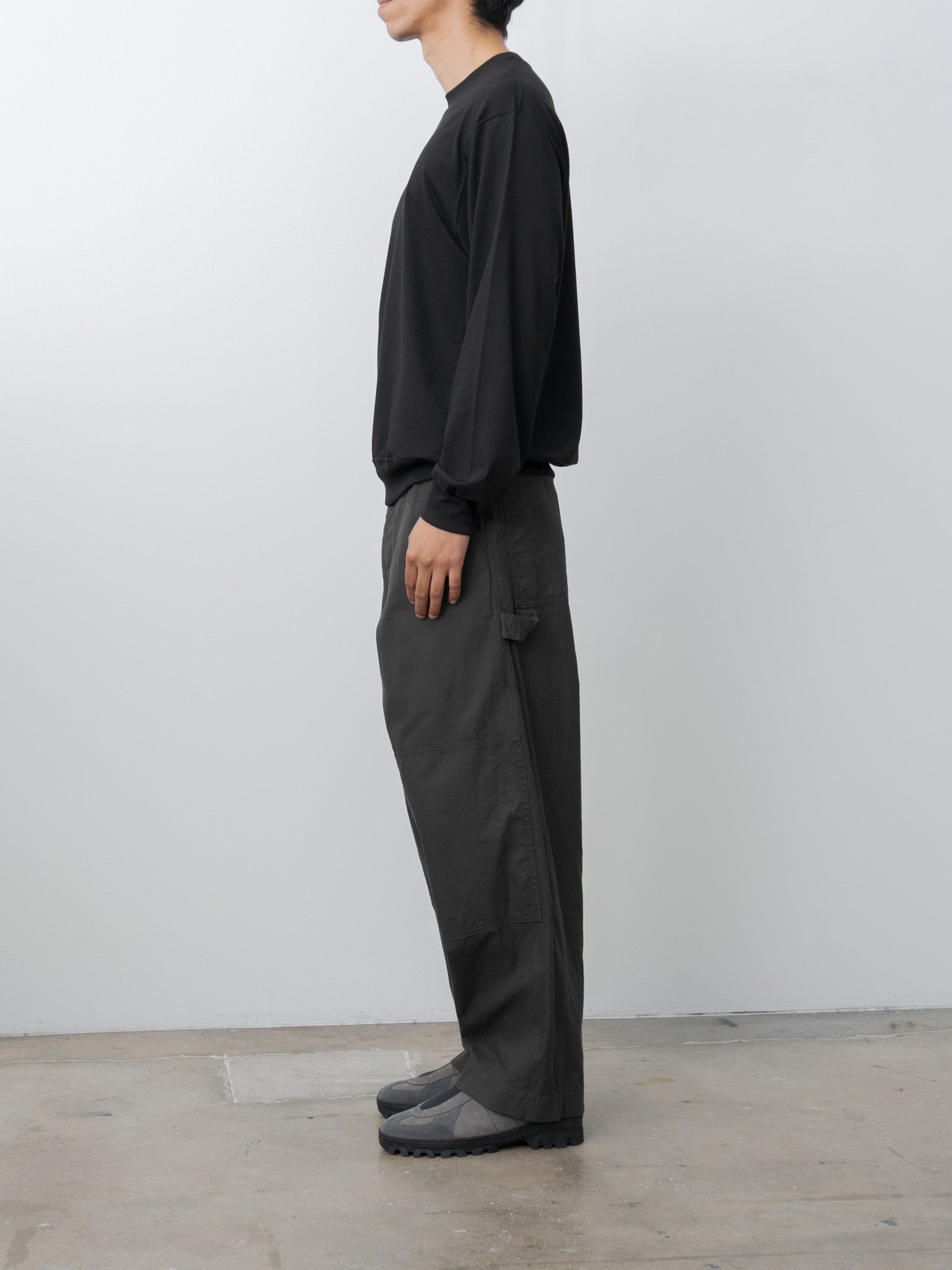 Cotton Serge Work Pants - Ink Black