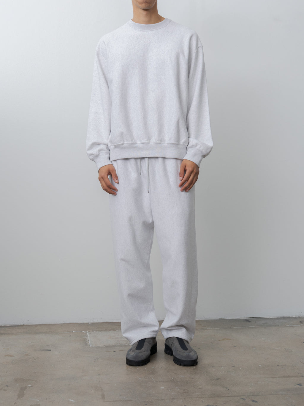 Sweat Pants - Heather White
