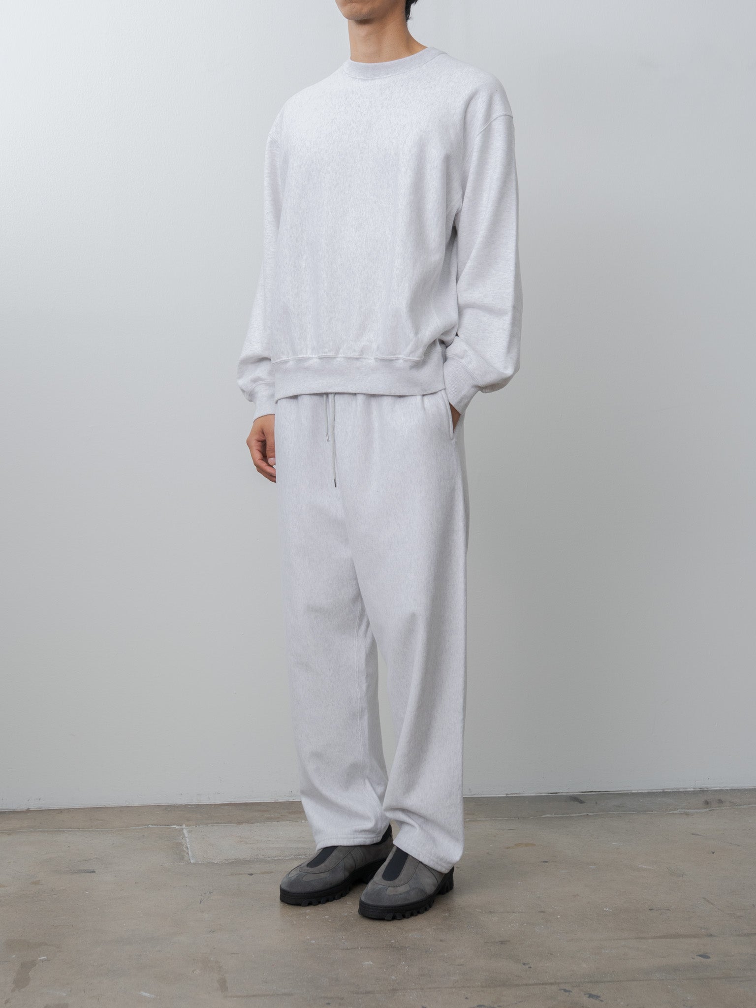 Sweat Pants - Heather White