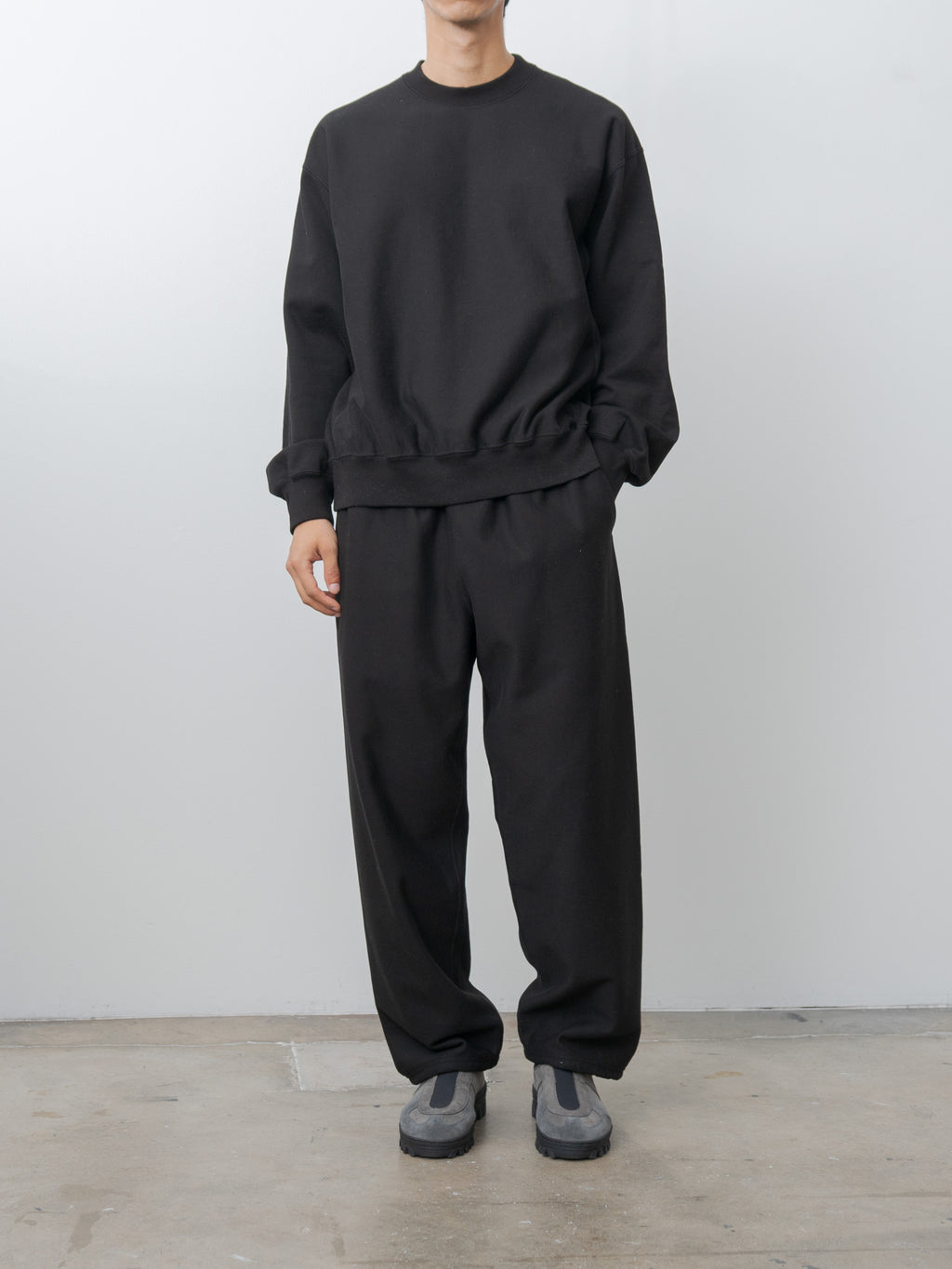 Crewneck Sweat P/O Wide - Black