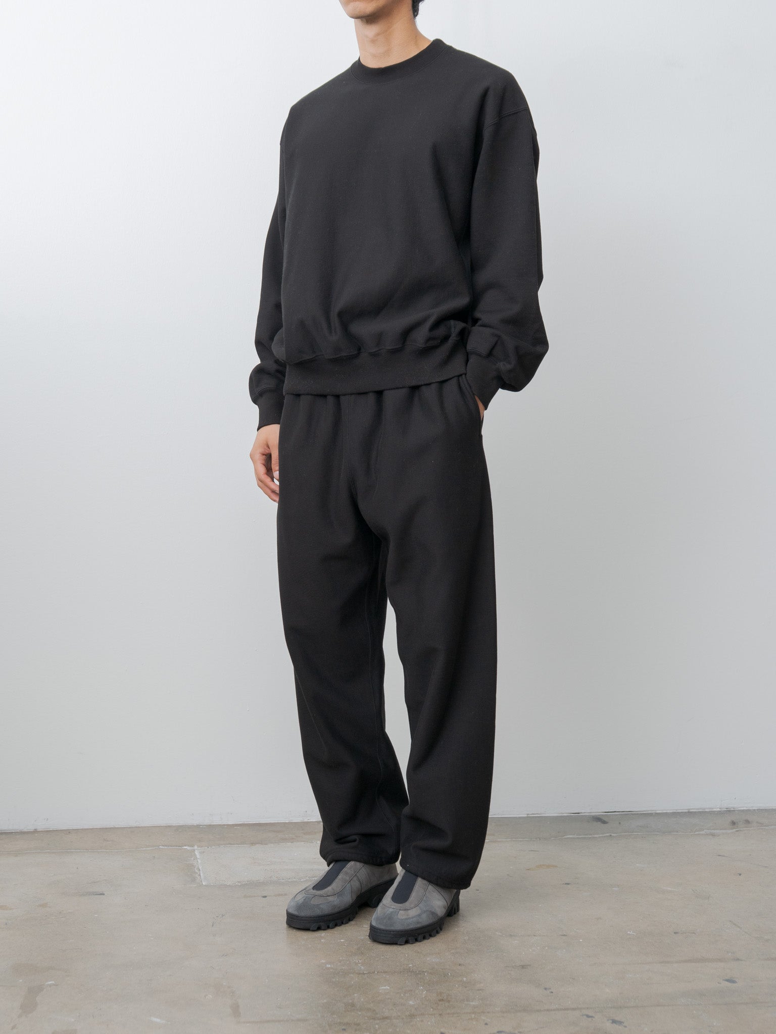 Crewneck Sweat P/O Wide - Black
