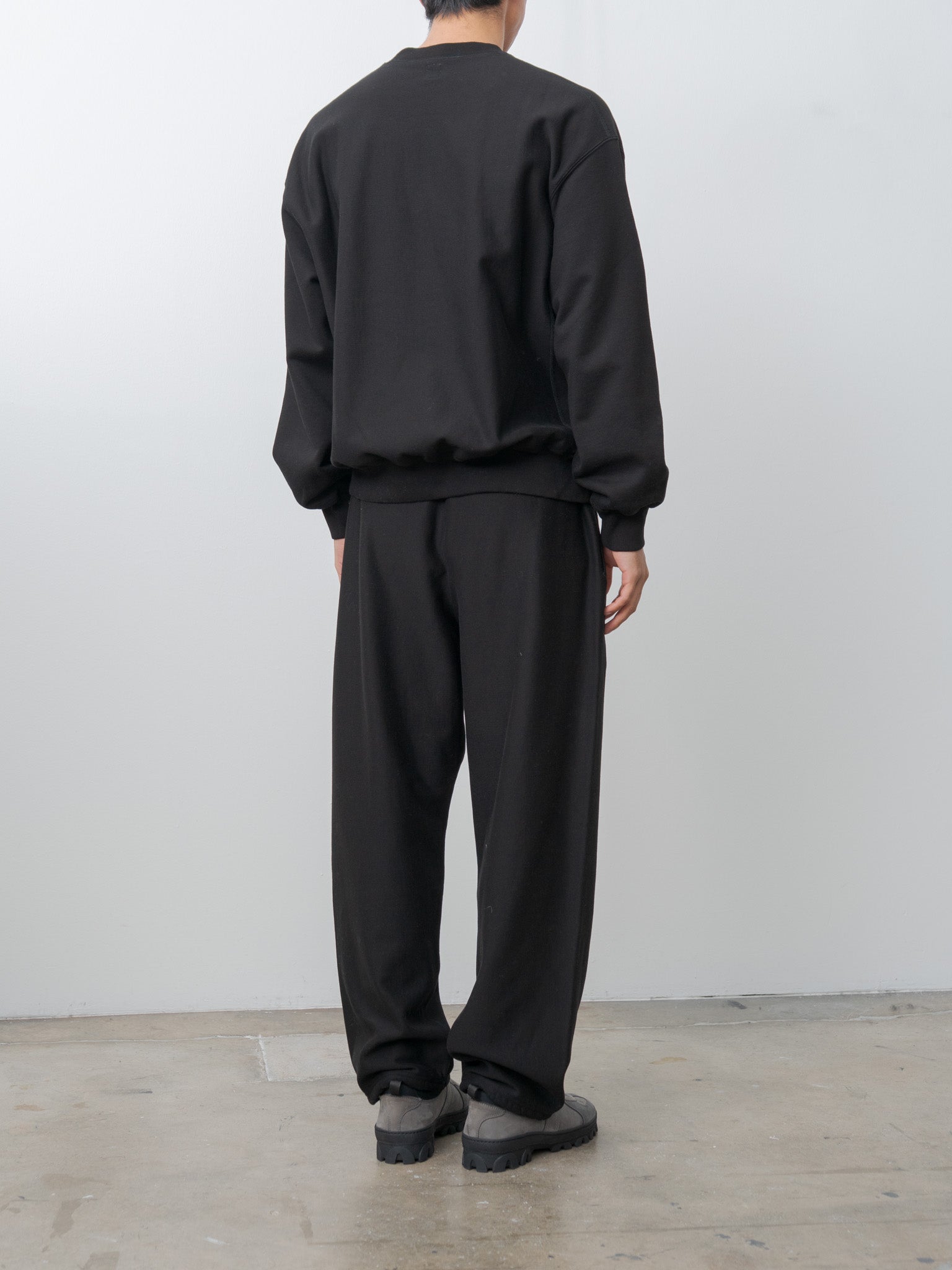 Crewneck Sweat P/O Wide - Black