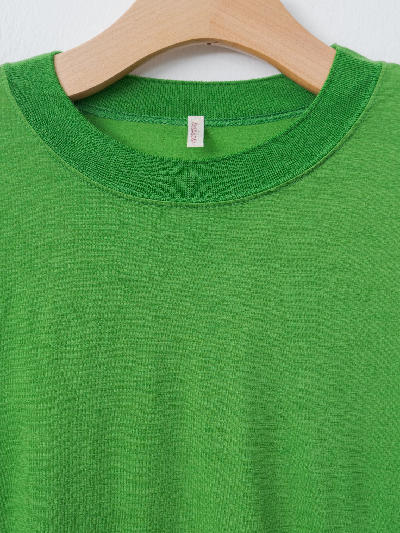 Wool Jersey T-Shirt - Green