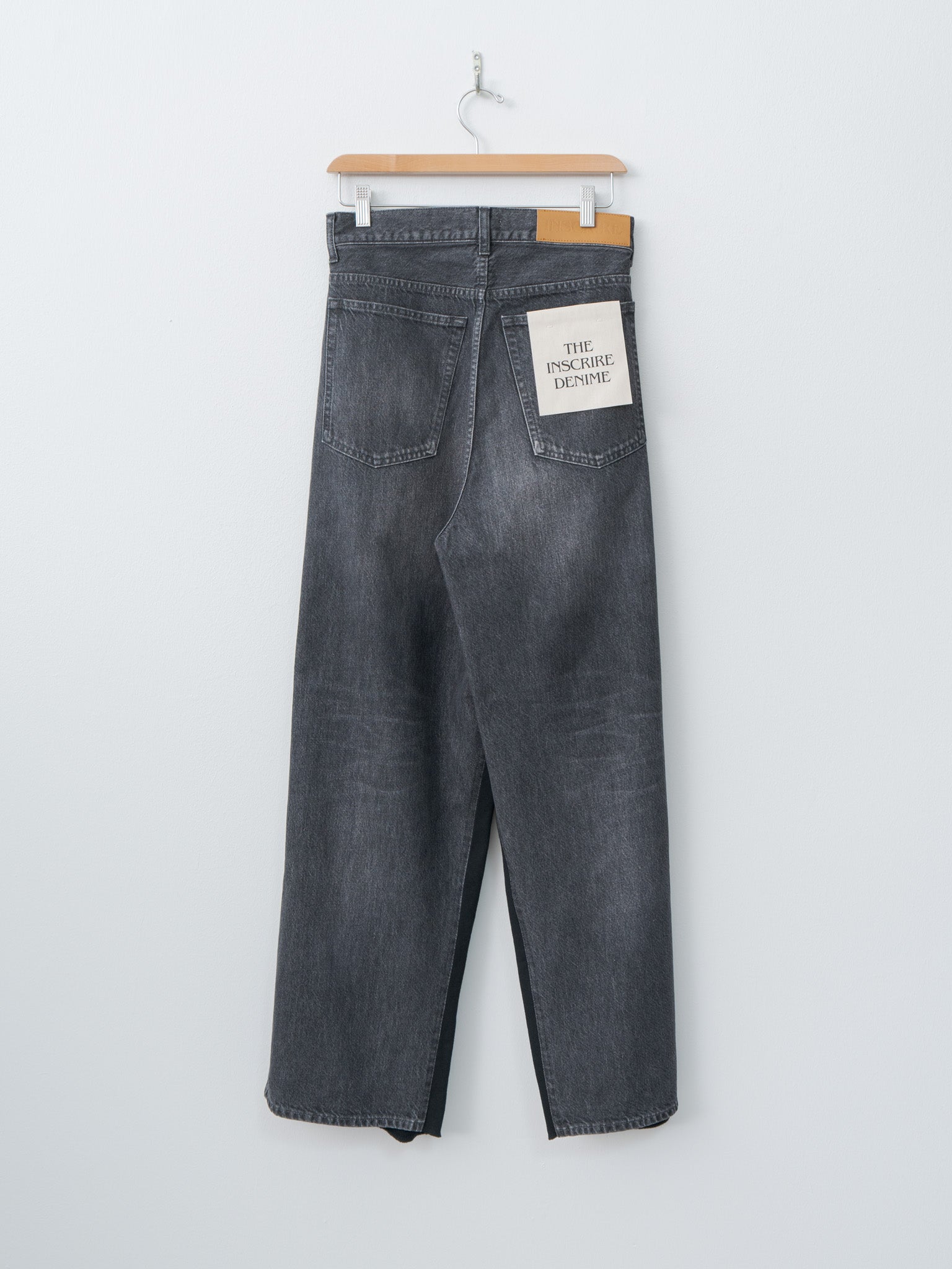 Hybrid Sweat Denim Pants - Black x Black