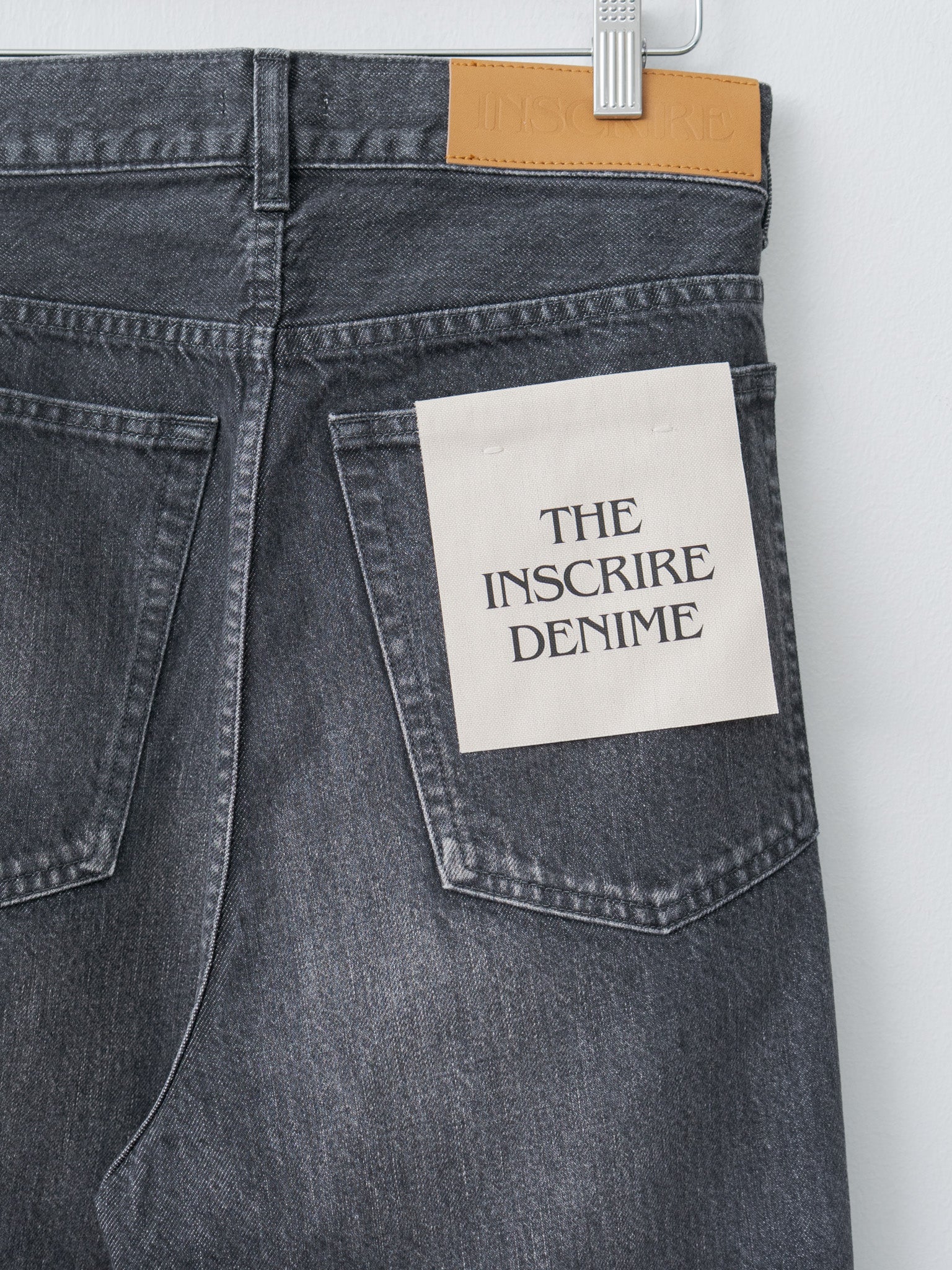 Hybrid Sweat Denim Pants - Black x Black