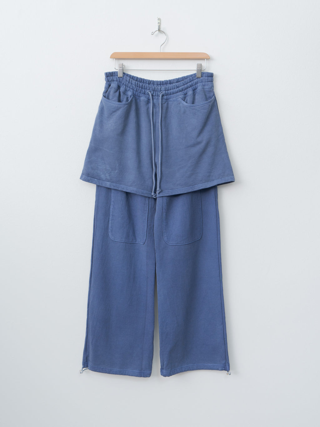 Layered Sweatpants - Light Blue