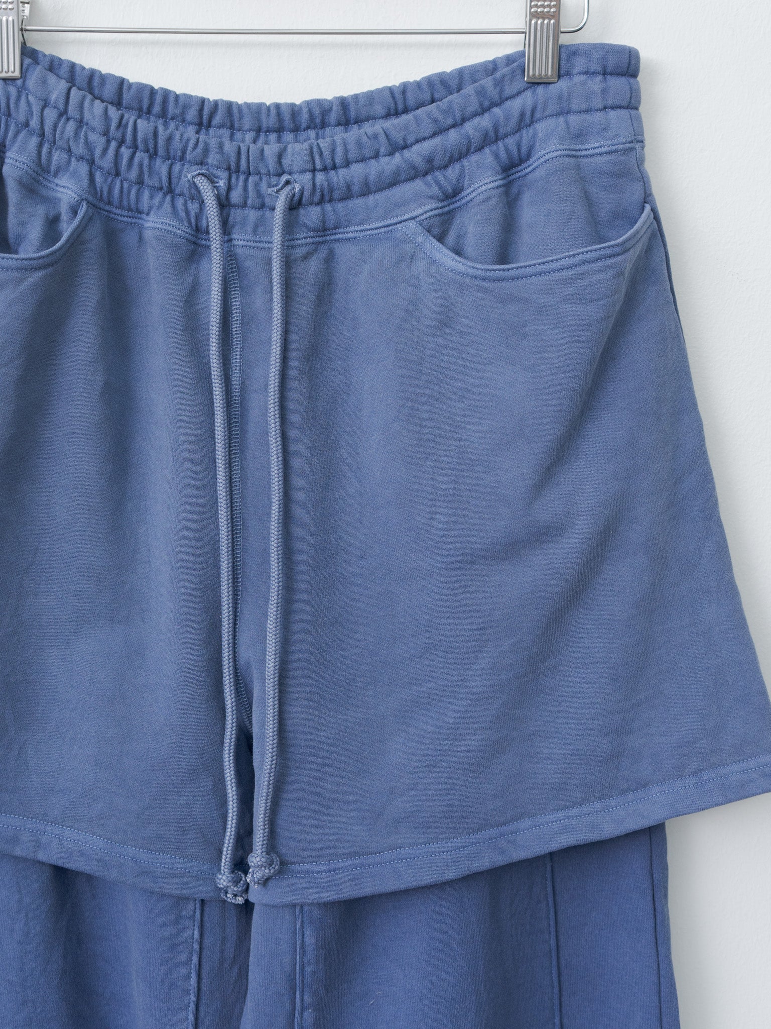 Layered Sweatpants - Light Blue