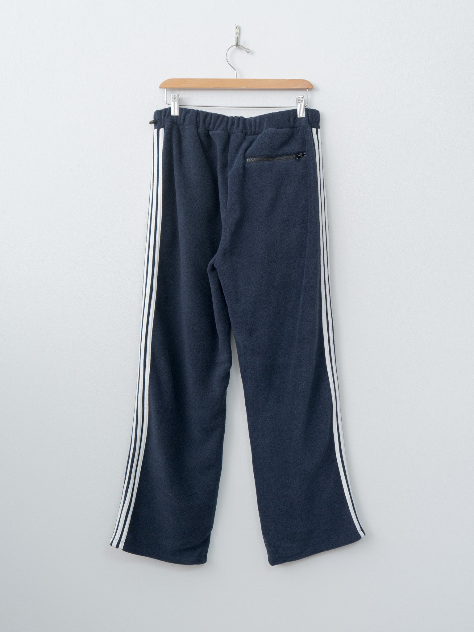 Fleece Loose Fit Track Pants - Navy