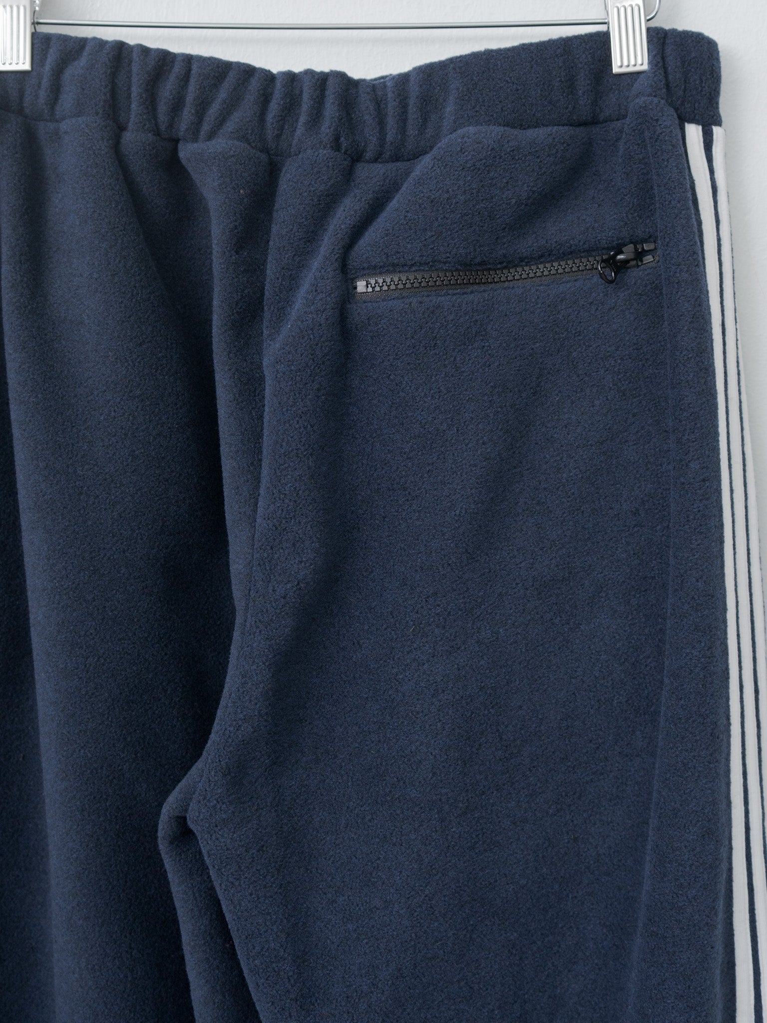 Fleece Loose Fit Track Pants - Navy