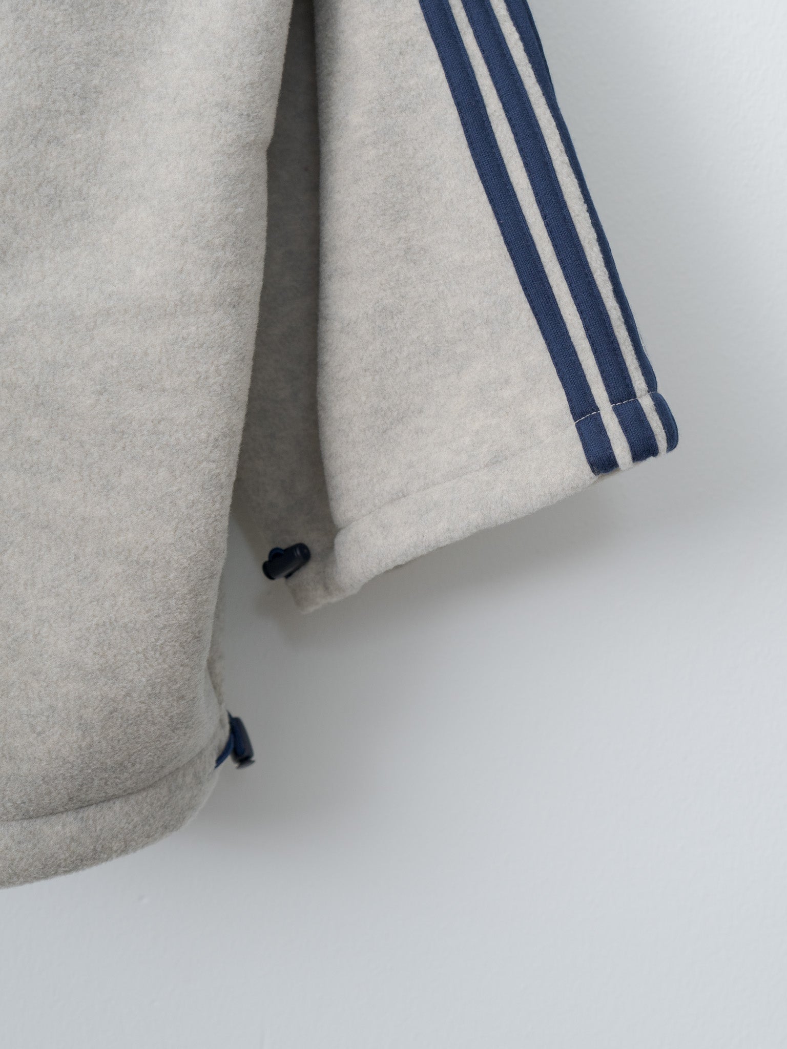 Fleece Loose Fit Track Jacket - Oatmeal